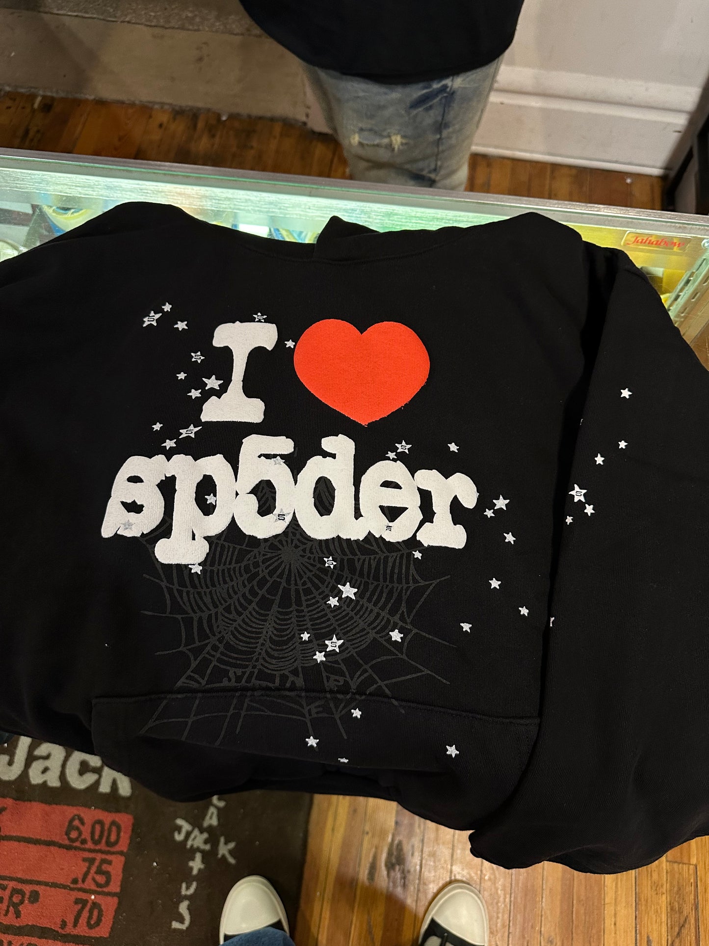 Sp5der Hoodie “I Love Sp5der”