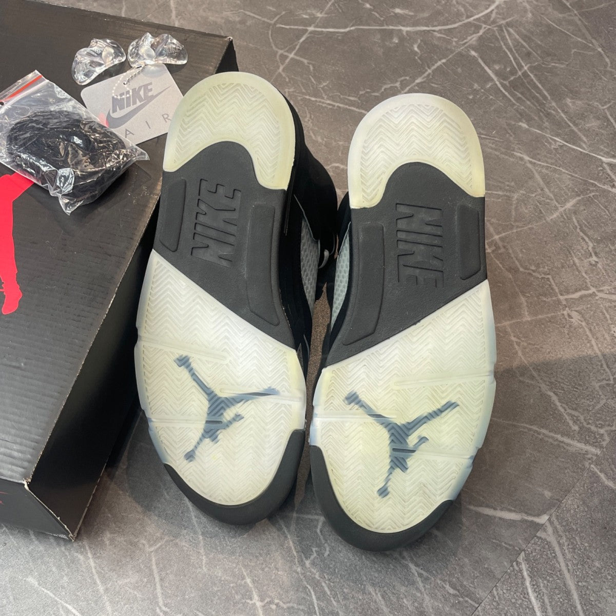Jordan 5 Retro OG Black Metallic Reimagined (Size 10.5) (Lightly Worn)