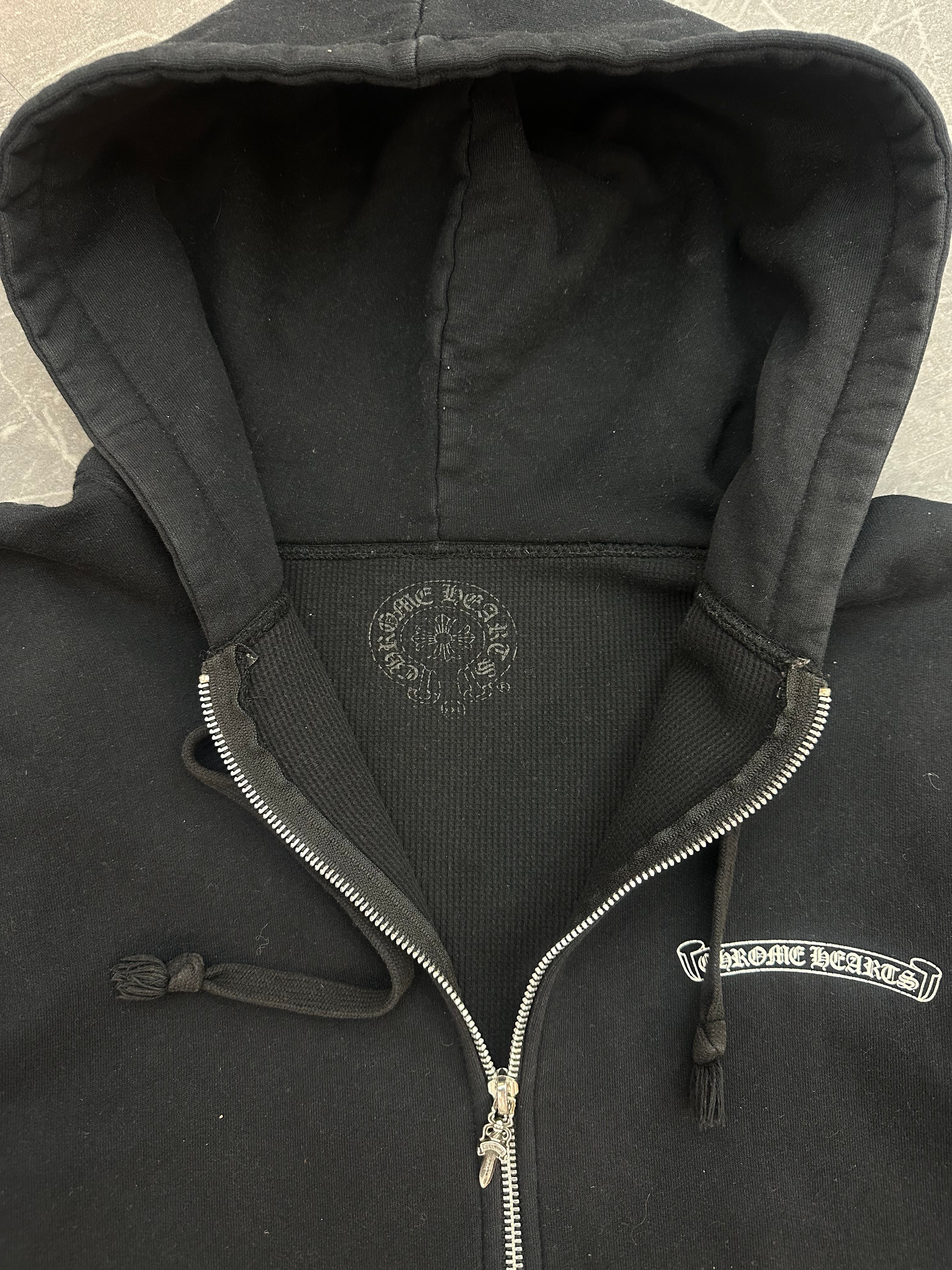Chrome Hearts Thermal Zip Up “Floral Cross”