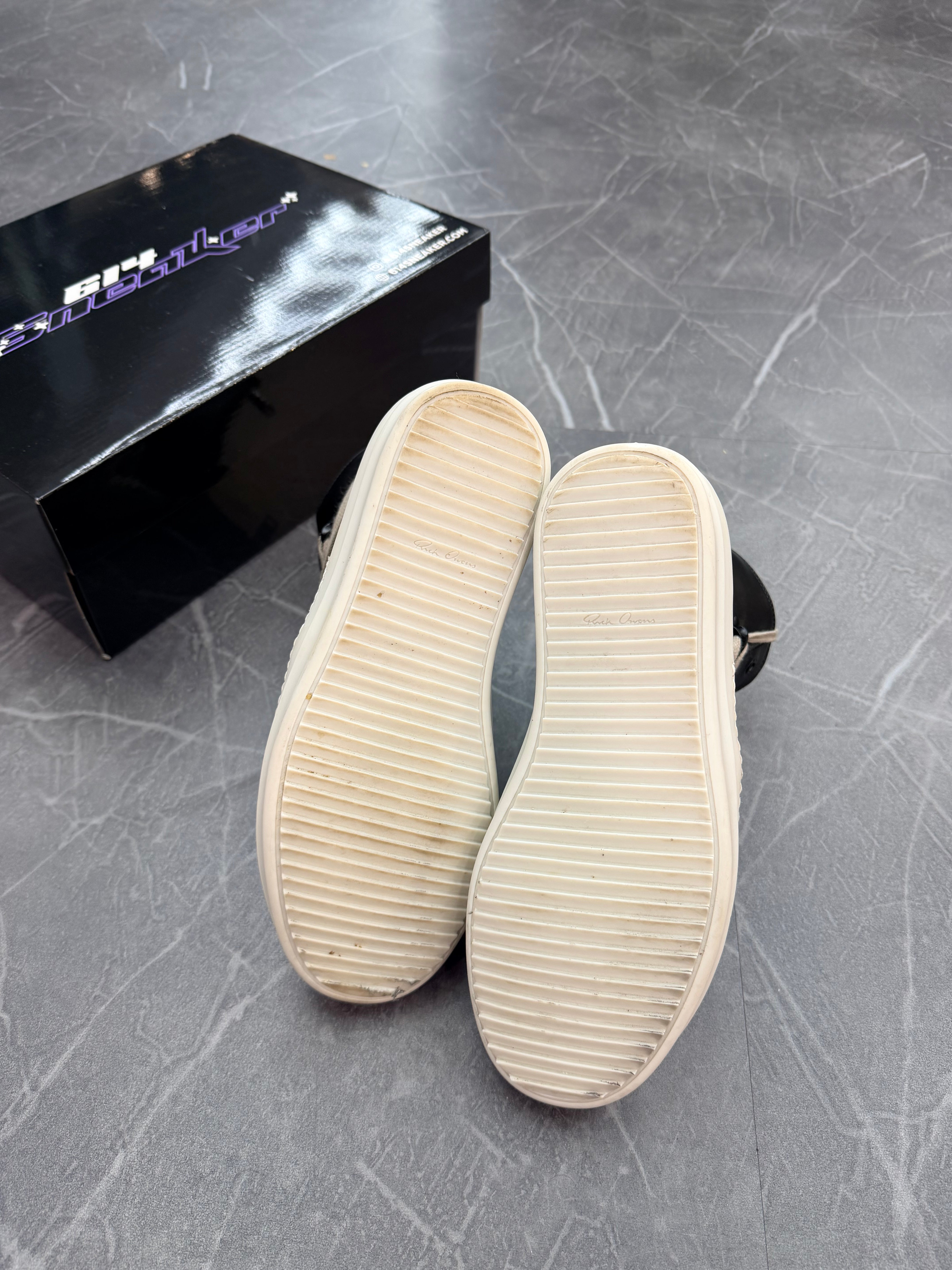 Rick Owen’s DRKSHDW Mega Lace Ramones