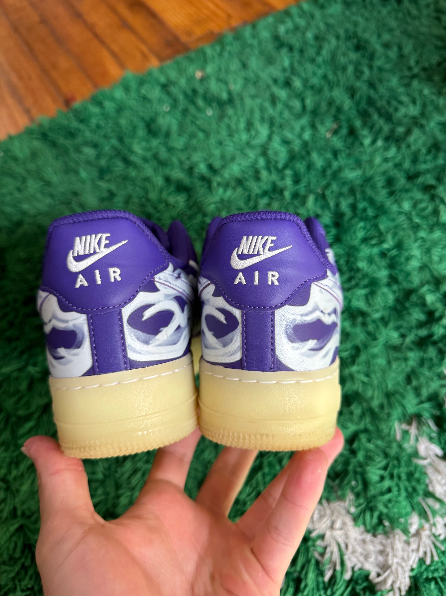Nike Air Force 1 Low “Purple Skeleton”