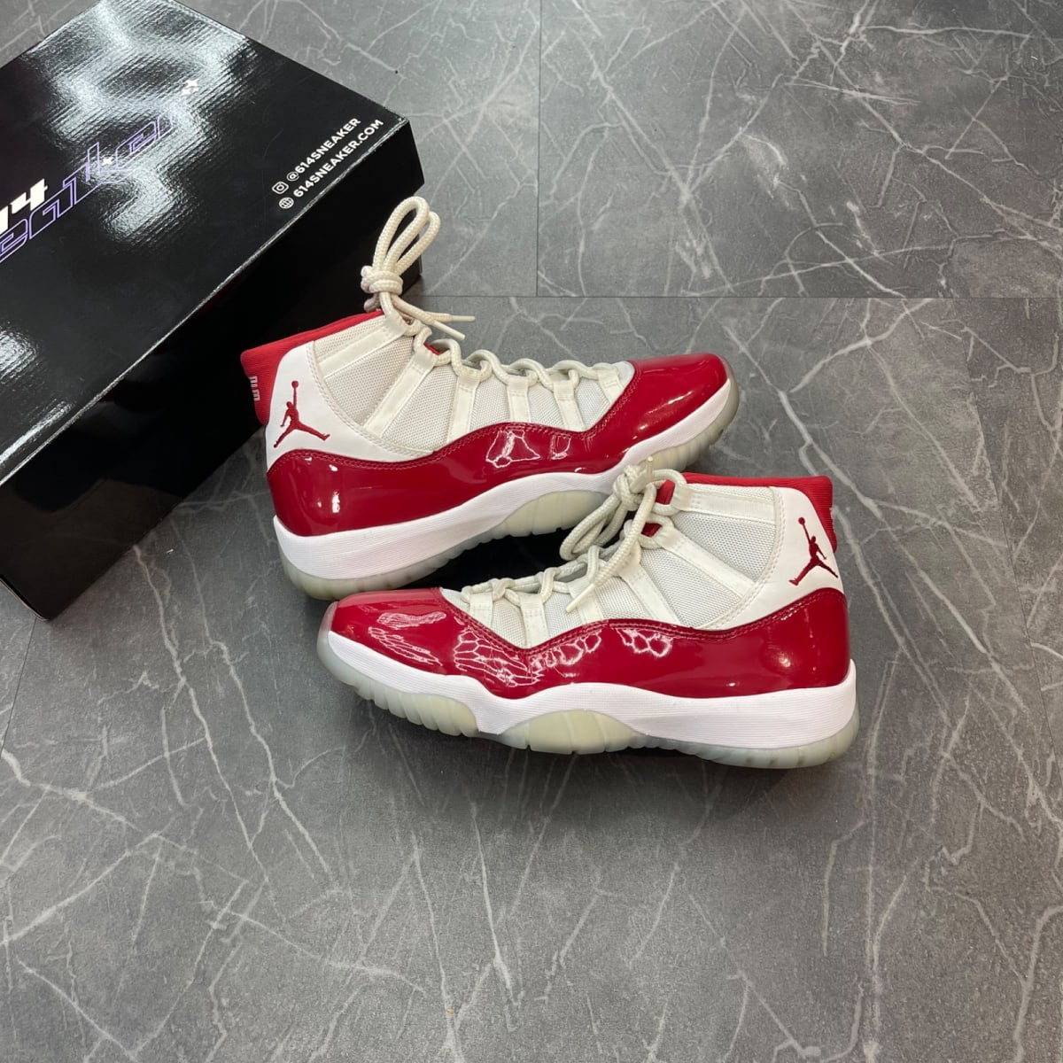 Jordan 11 Retro Cherry (2022) (Size 9) (Lightly Worn)