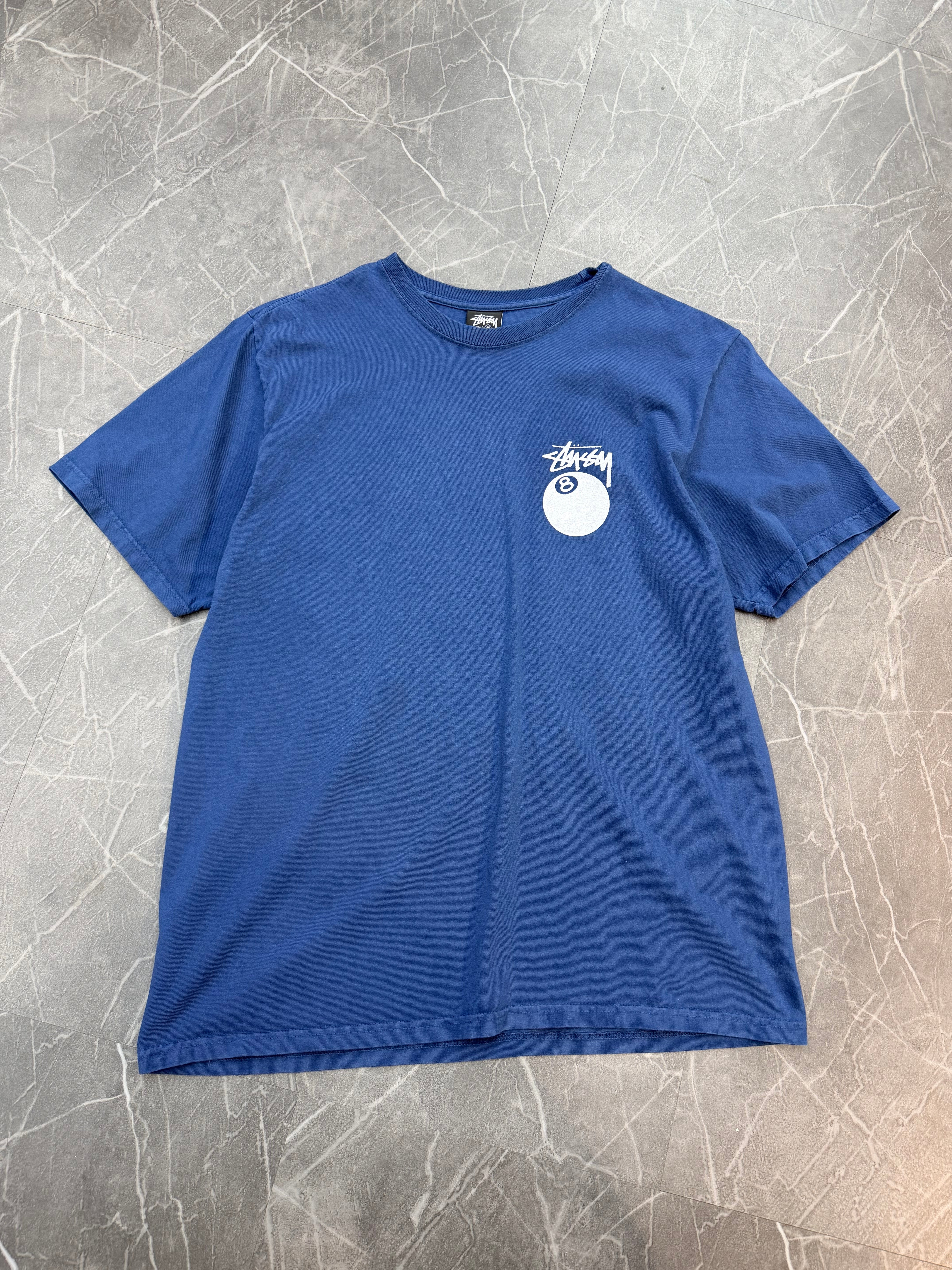 Stussy 8 Ball Tee “Blue”