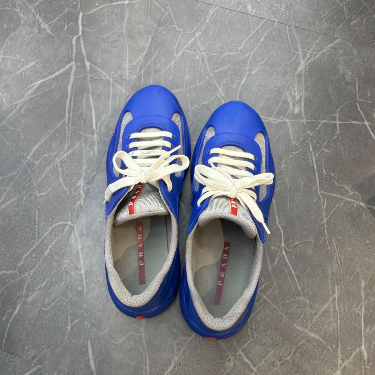 Prada America's Cup Soft Rubber Blue - Image 5