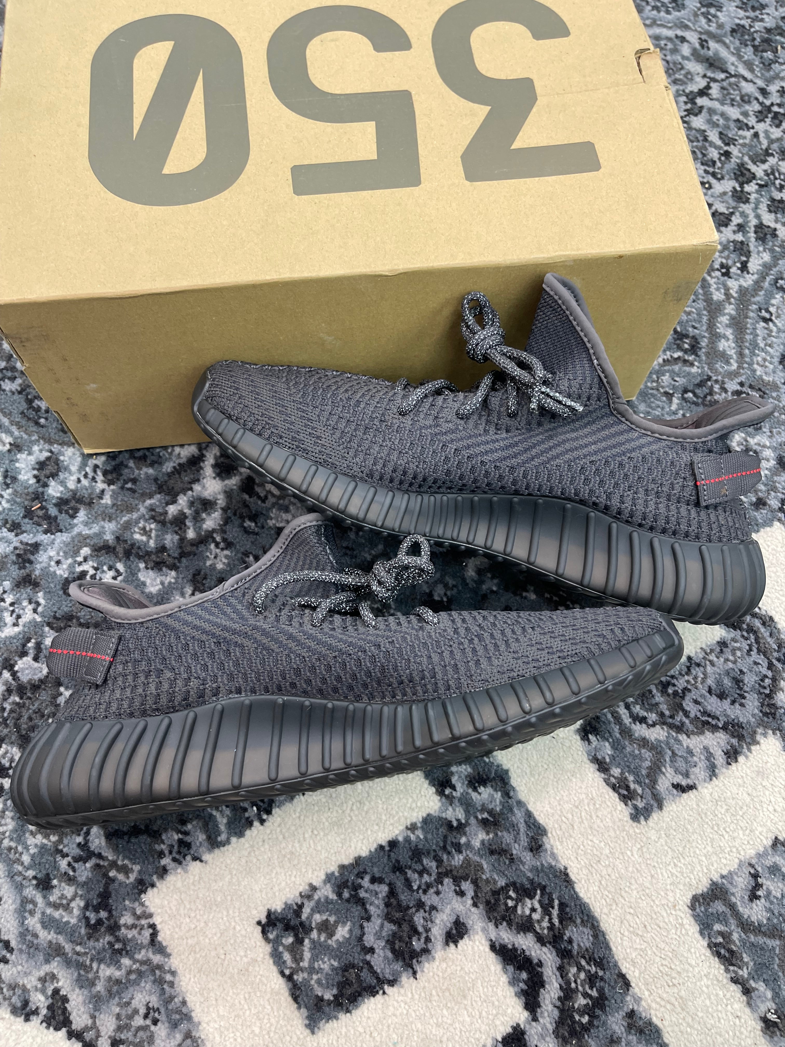 Yeezy 350 “Black Non-Reflective”