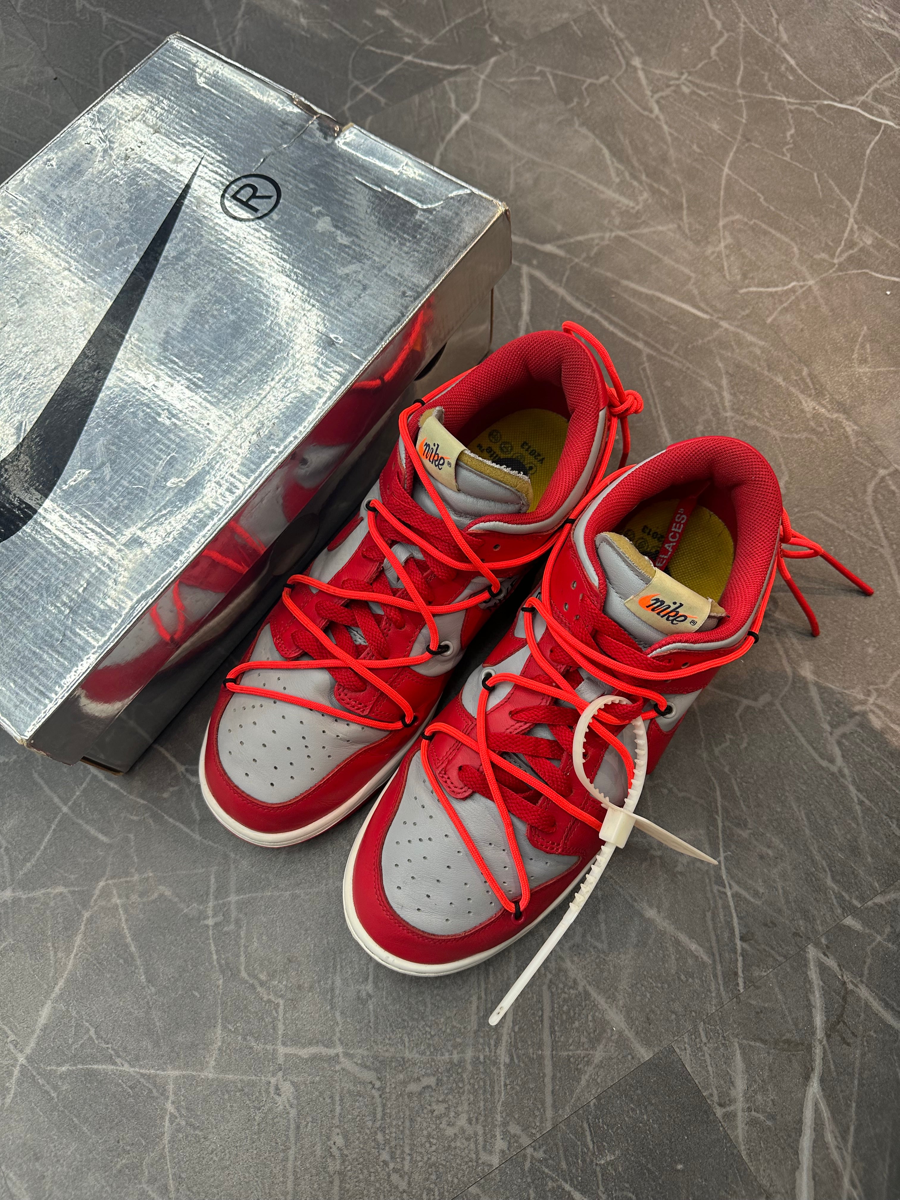 Off-White Dunk Low “University Red”