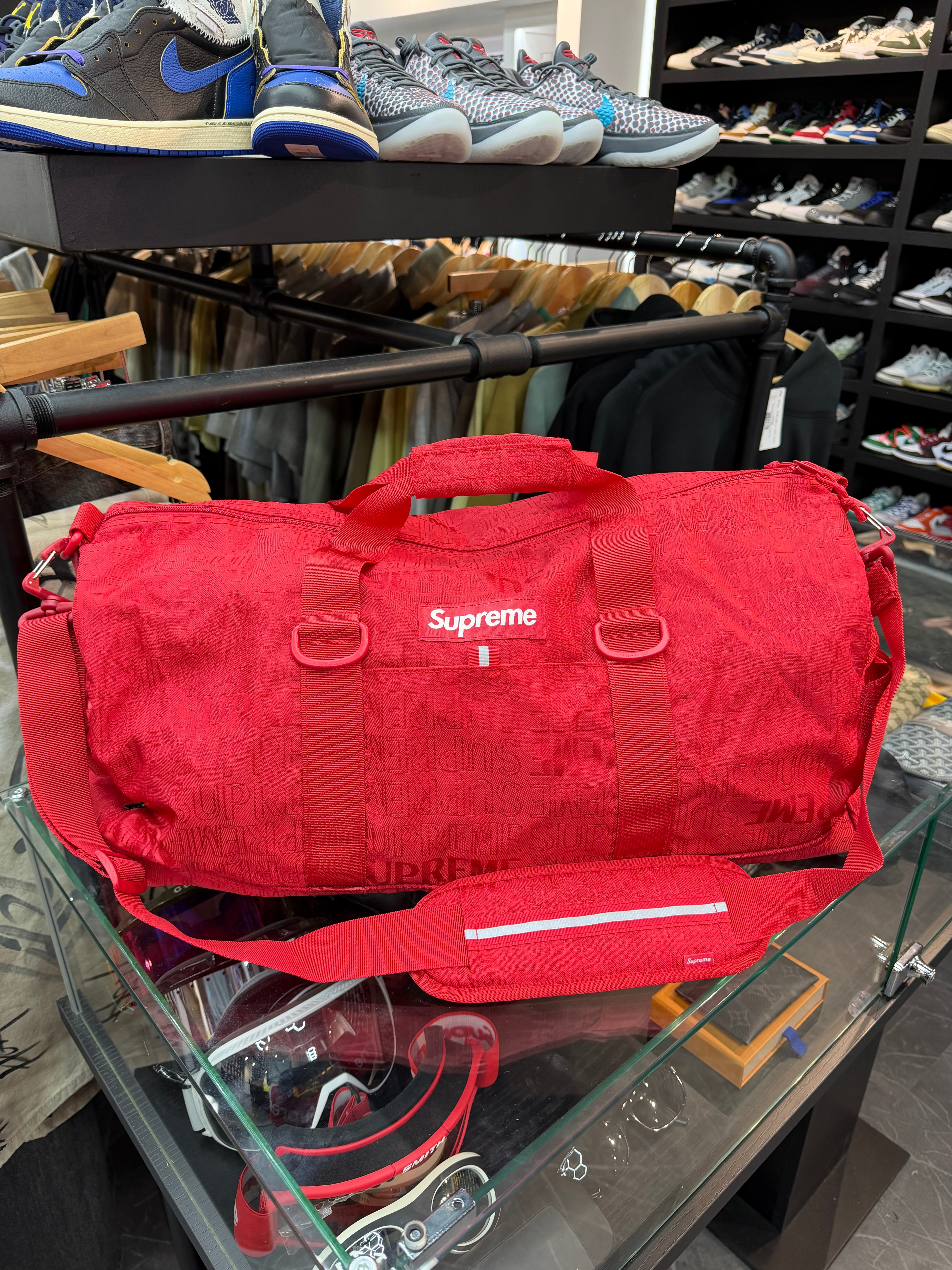 Supreme SS19 Duffle Bag “Red”