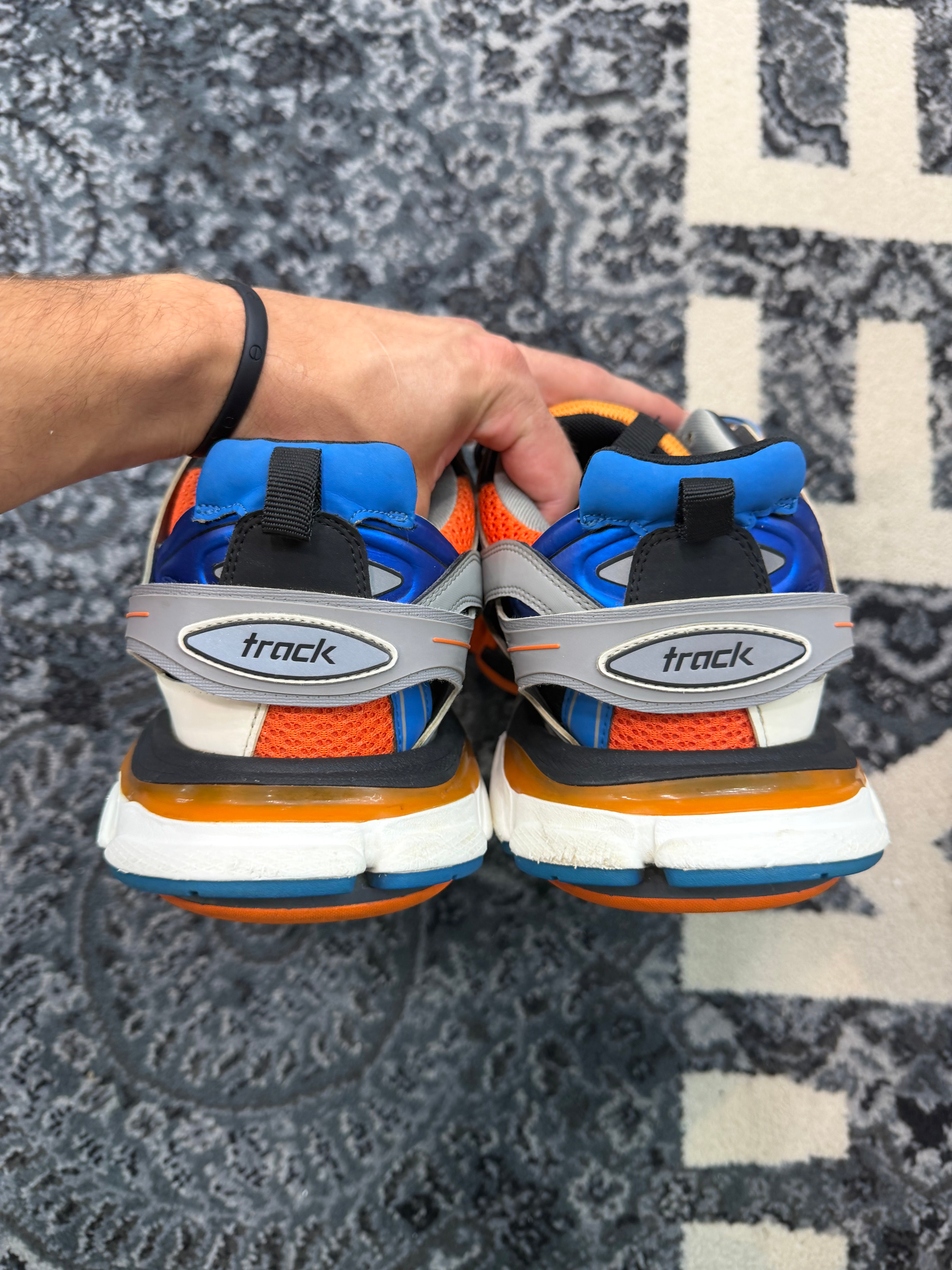 Balenciaga Track “Orange Blue”