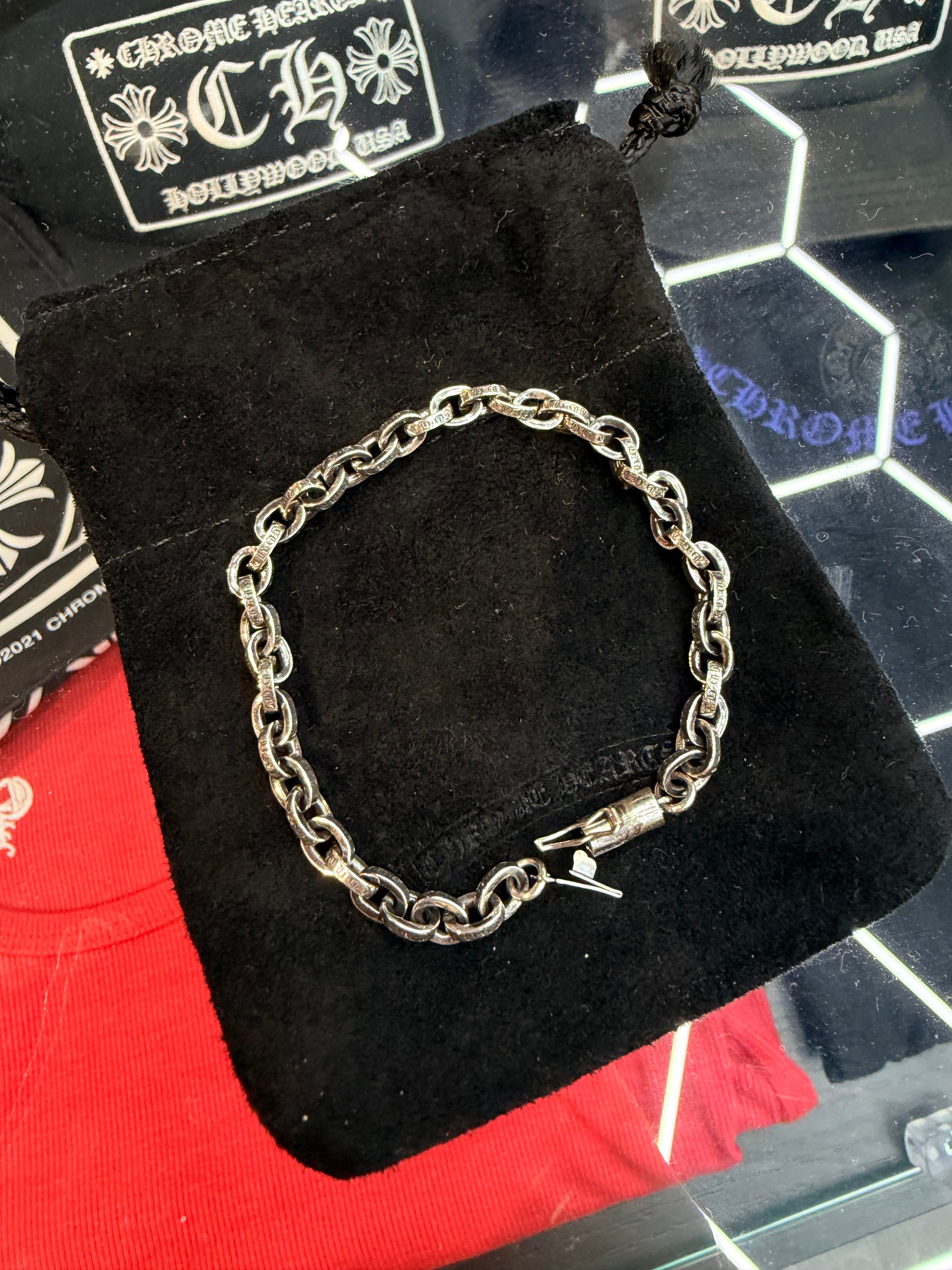 Chrome Hearts Paper Chain Bracelet