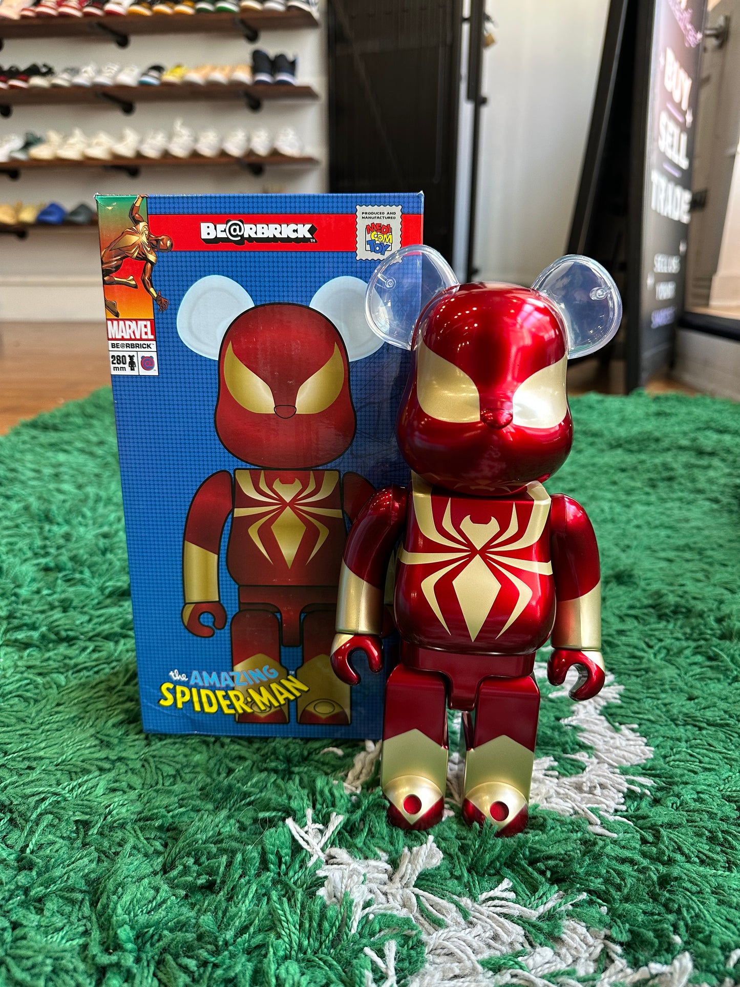 BearBrick 400% “Spiderman Japan Exclusive”