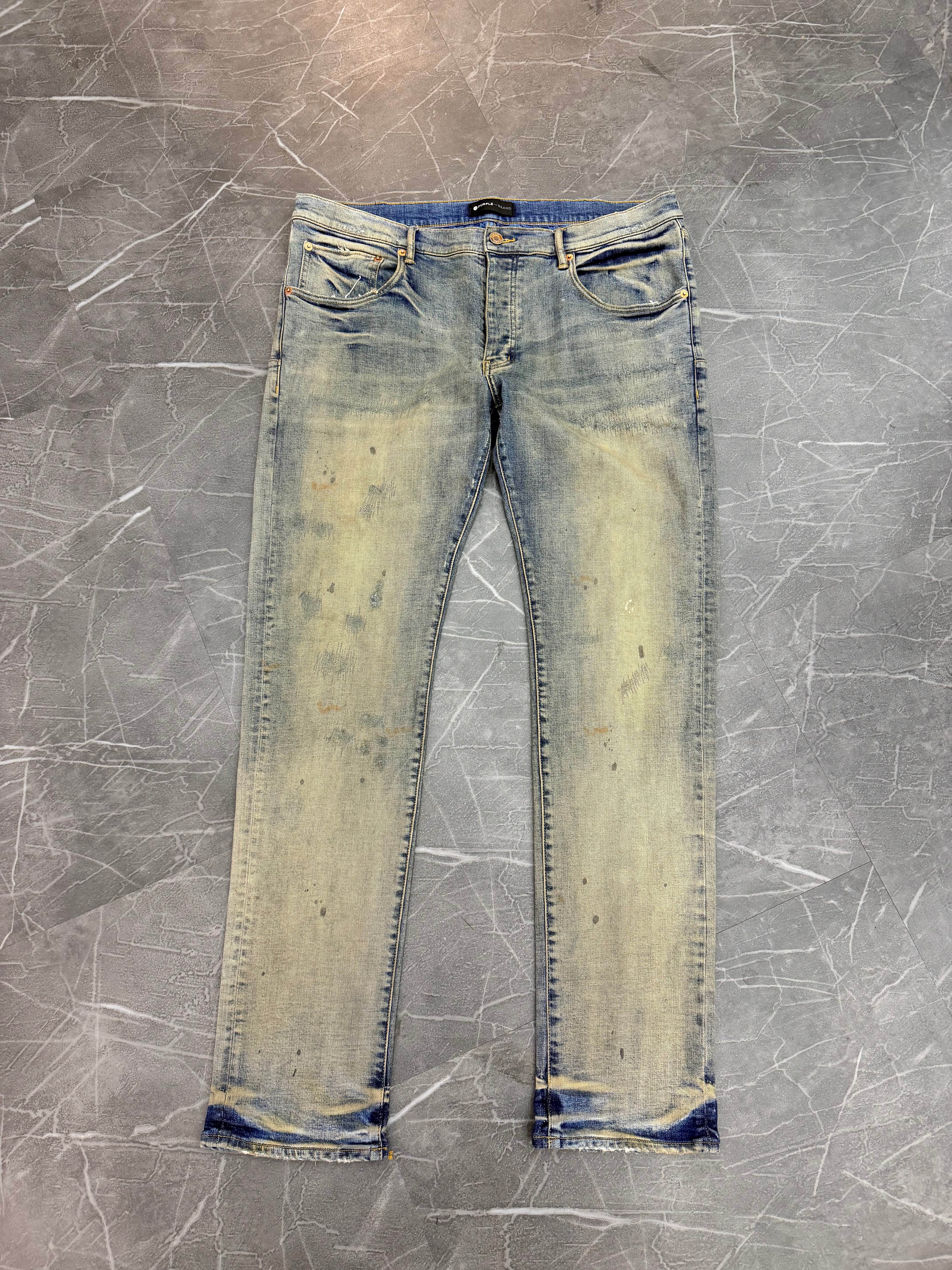 Purple Brand Jeans Dirty Wash (38)