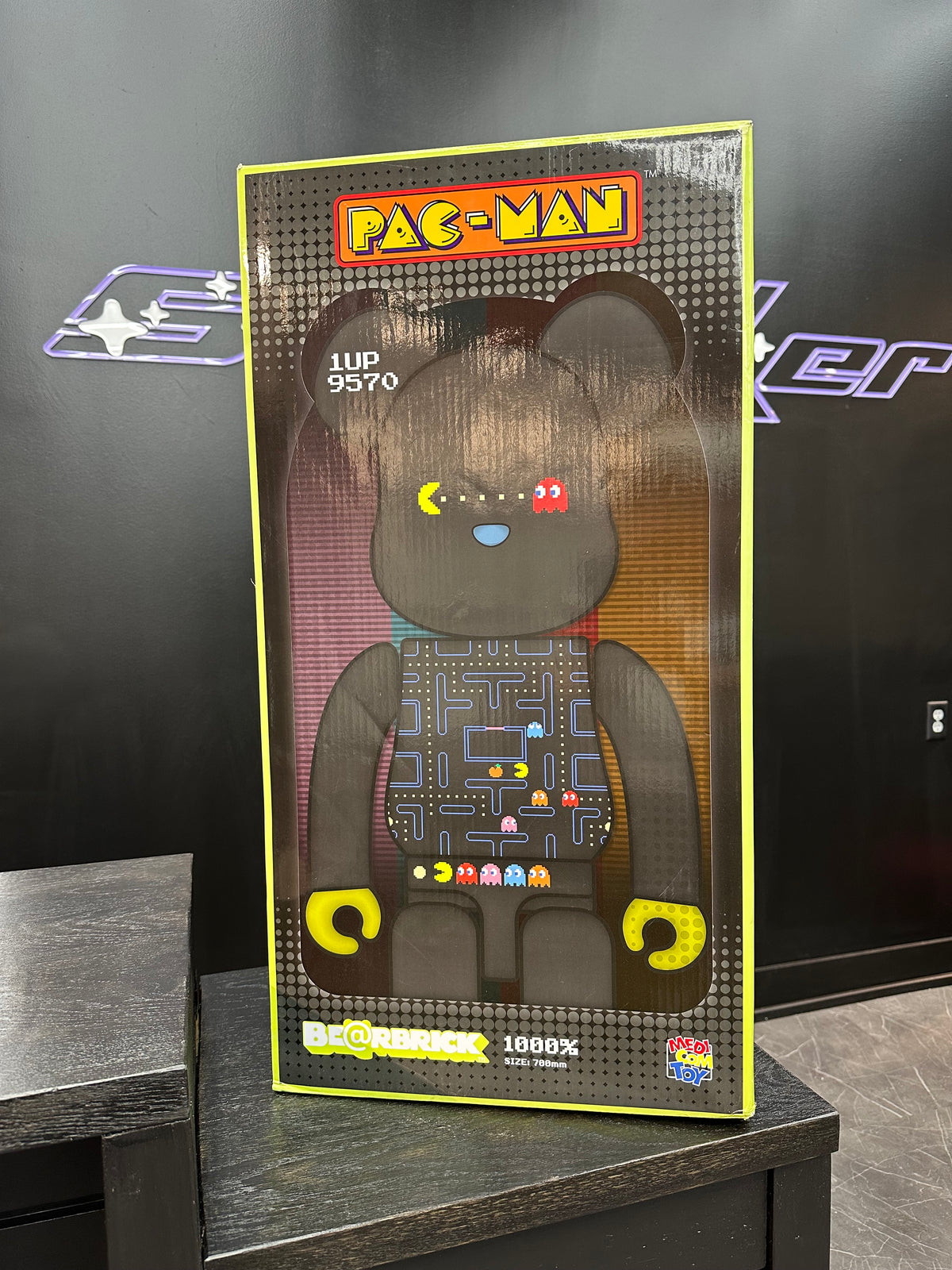 Bearbrick 1000% “PAC-MAN”