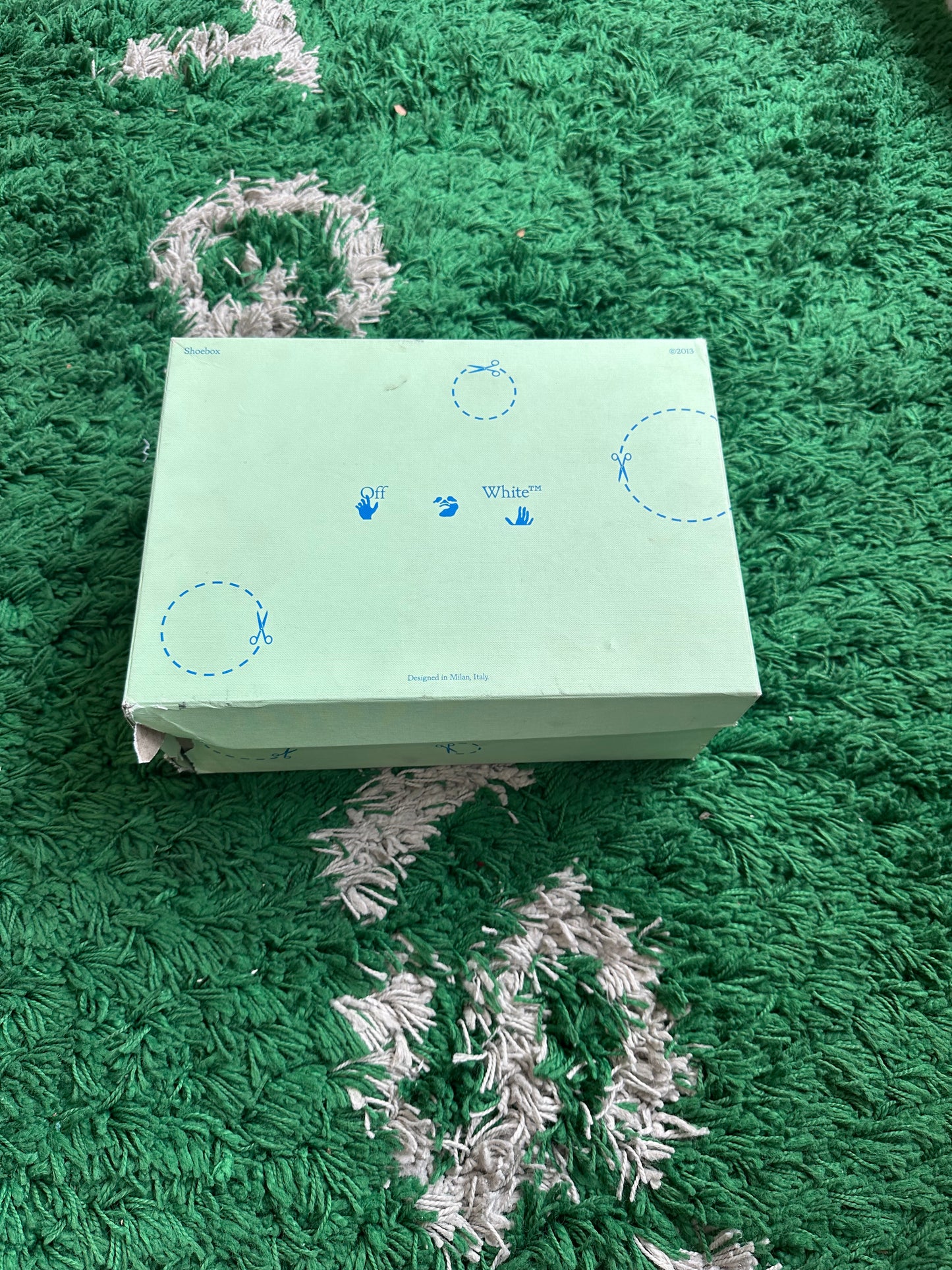 Off White Vulcanized Low “Blue Black”