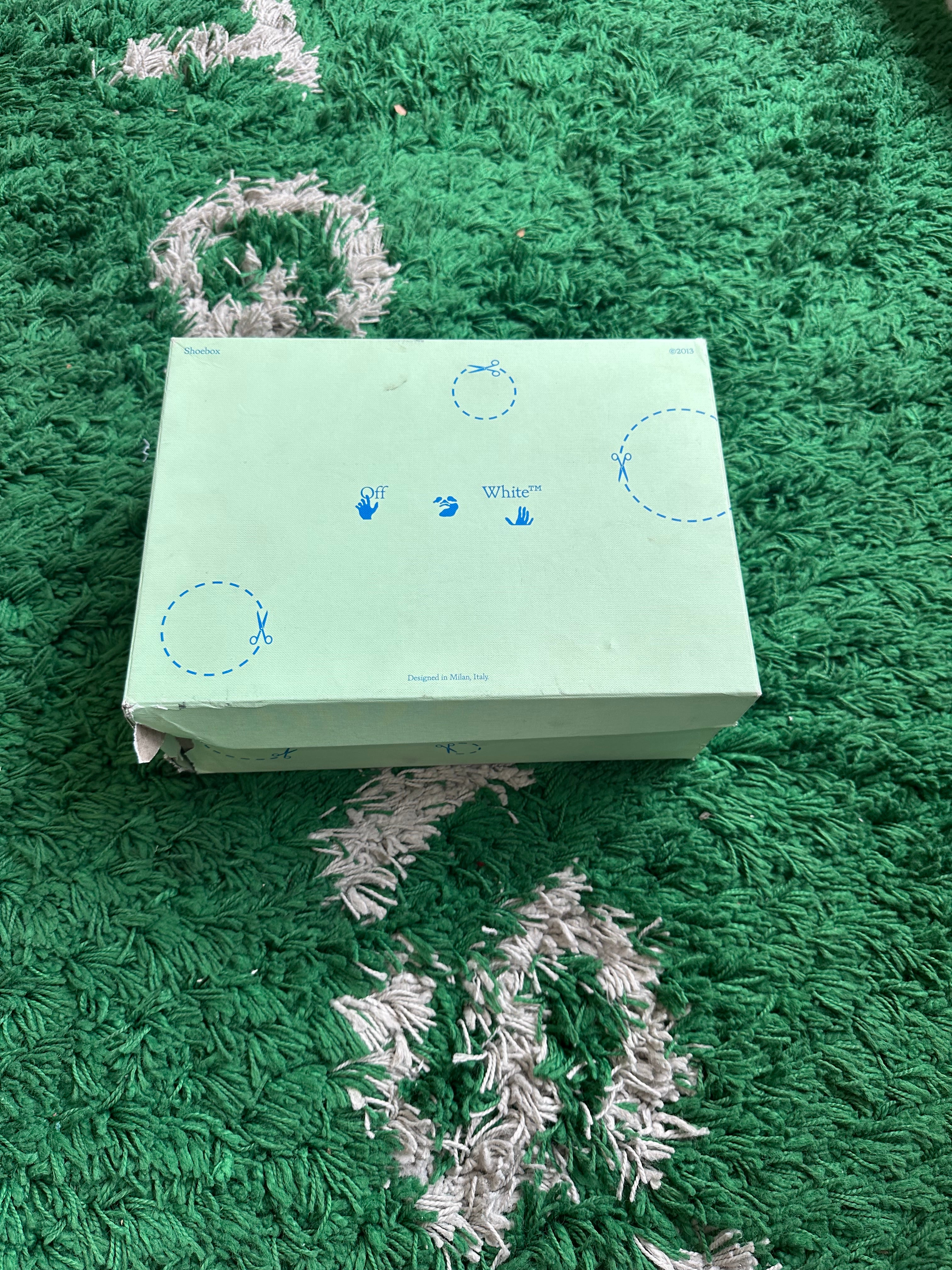 Off White Vulcanized Low “Blue Black”