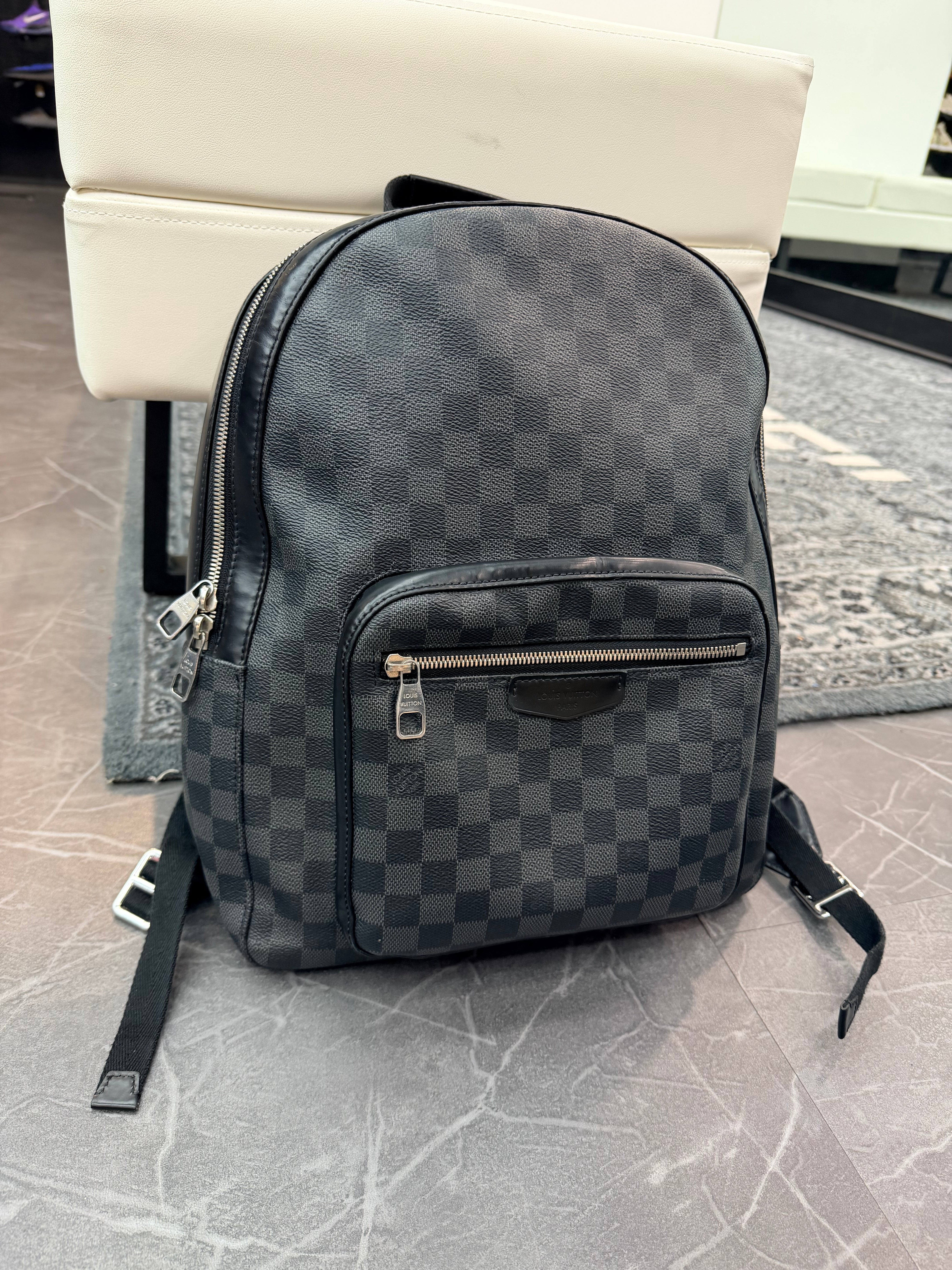Louis Vuitton Black Monogram Backpack