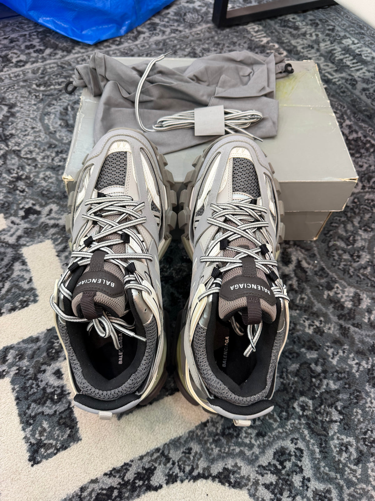 Balenciaga Track Grey (Lightly Worn)