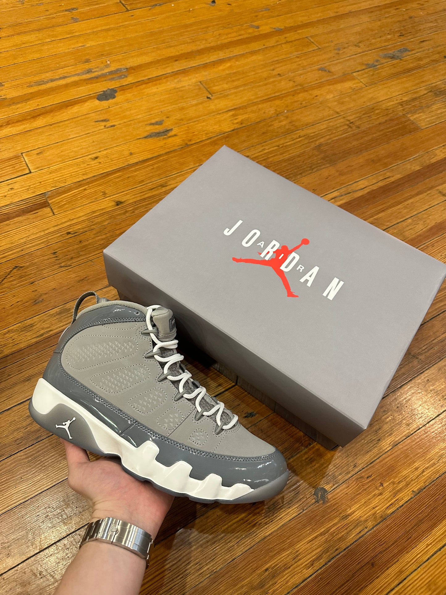 Jordan 9 “Cool Grey” (2025)