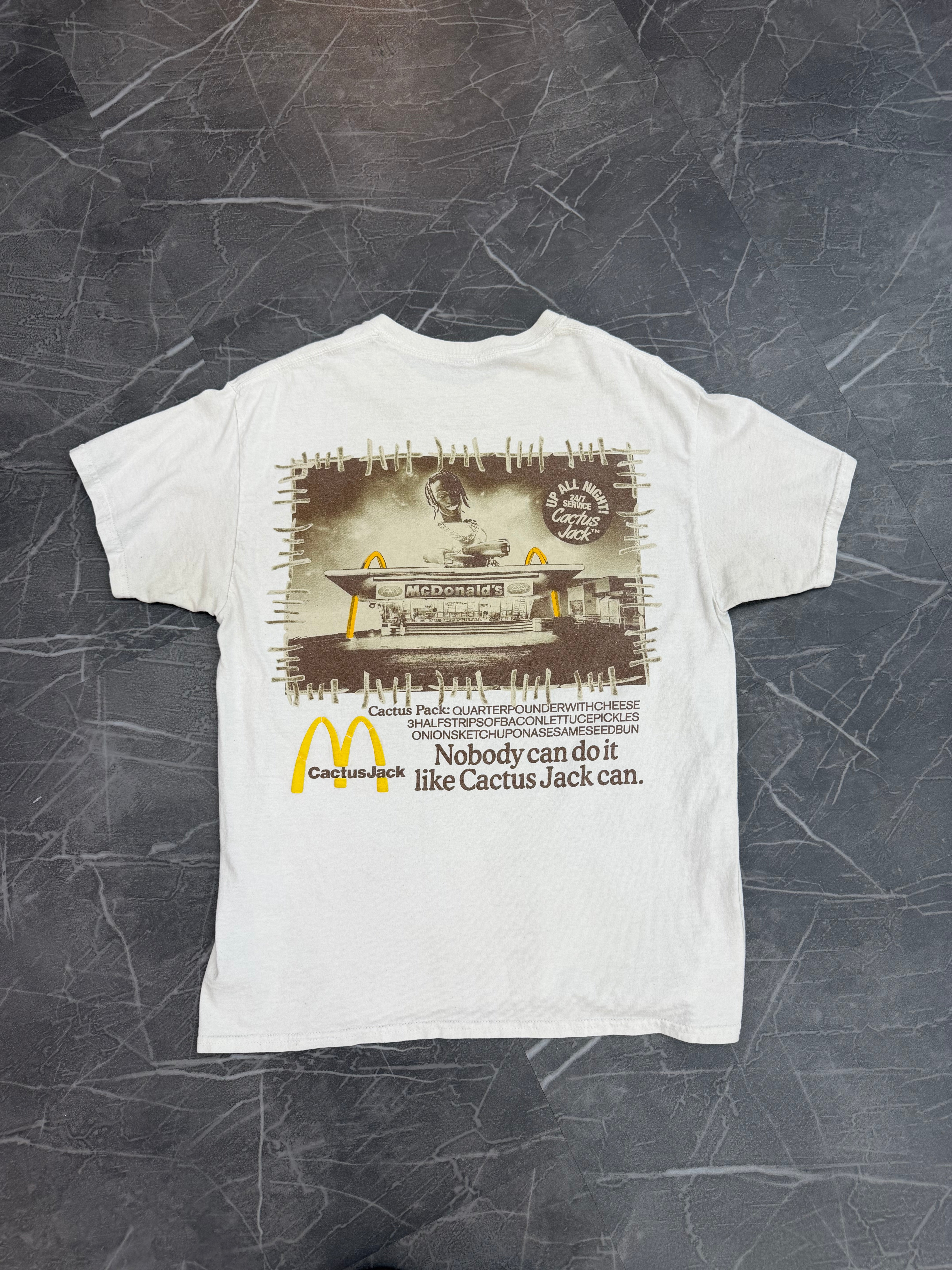 Travis Scott McDonalds Action Figure Tee