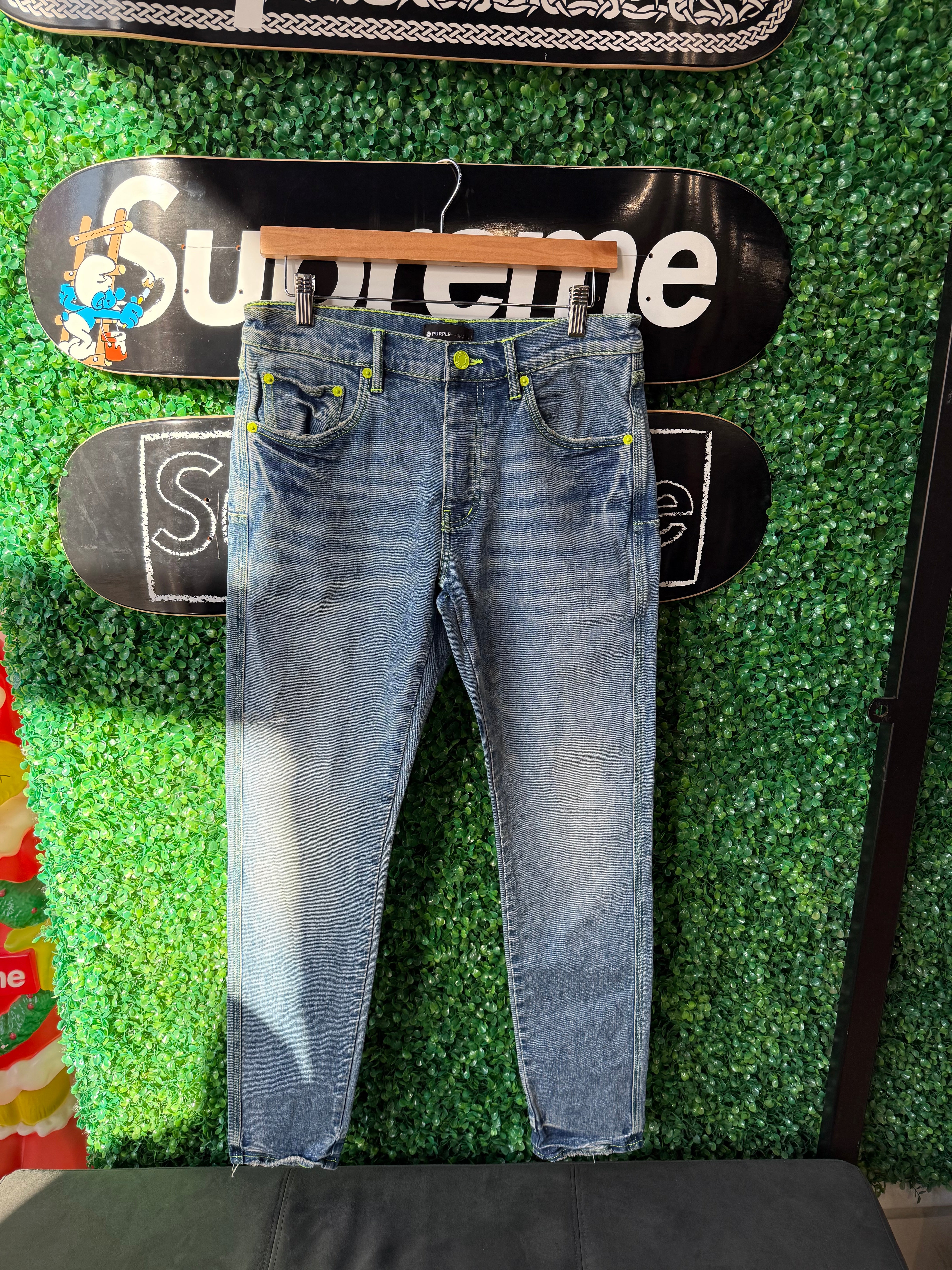 Purple Brand Jeans “Green Stitch” (31)