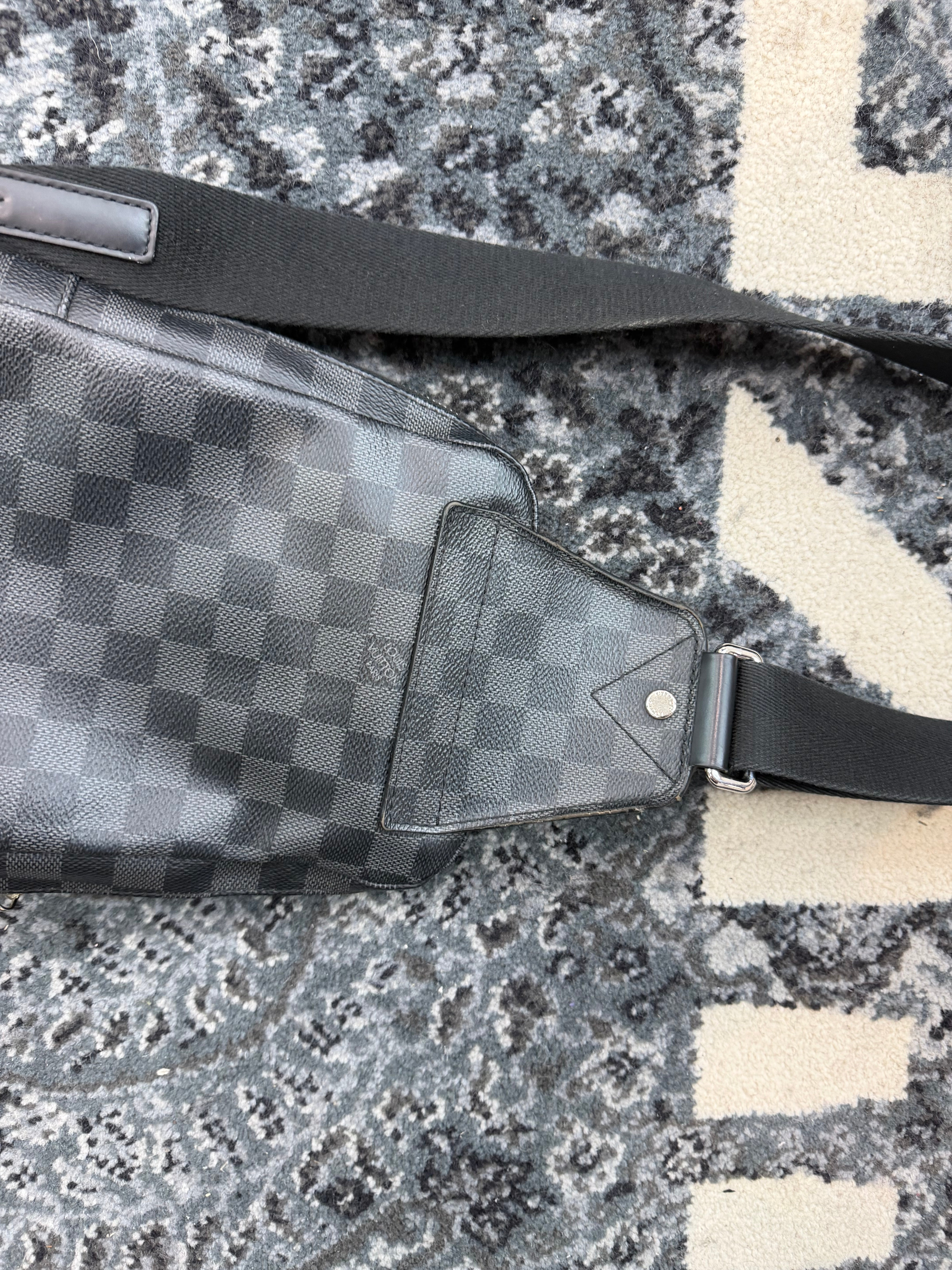 Louis Vuitton Sling Bag “Black Monogram”