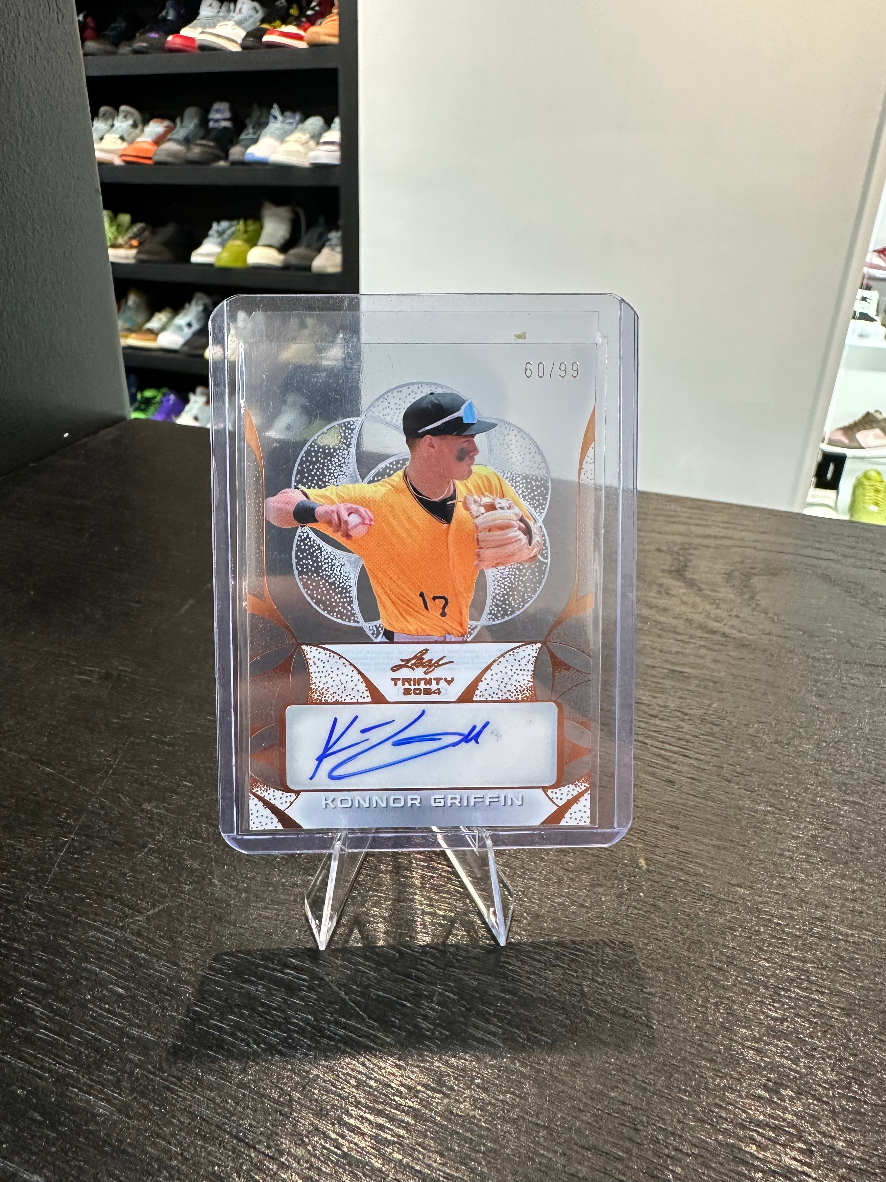 2024 Leaf Trinity Konnor Griffin Auto #CA-KG1 /99