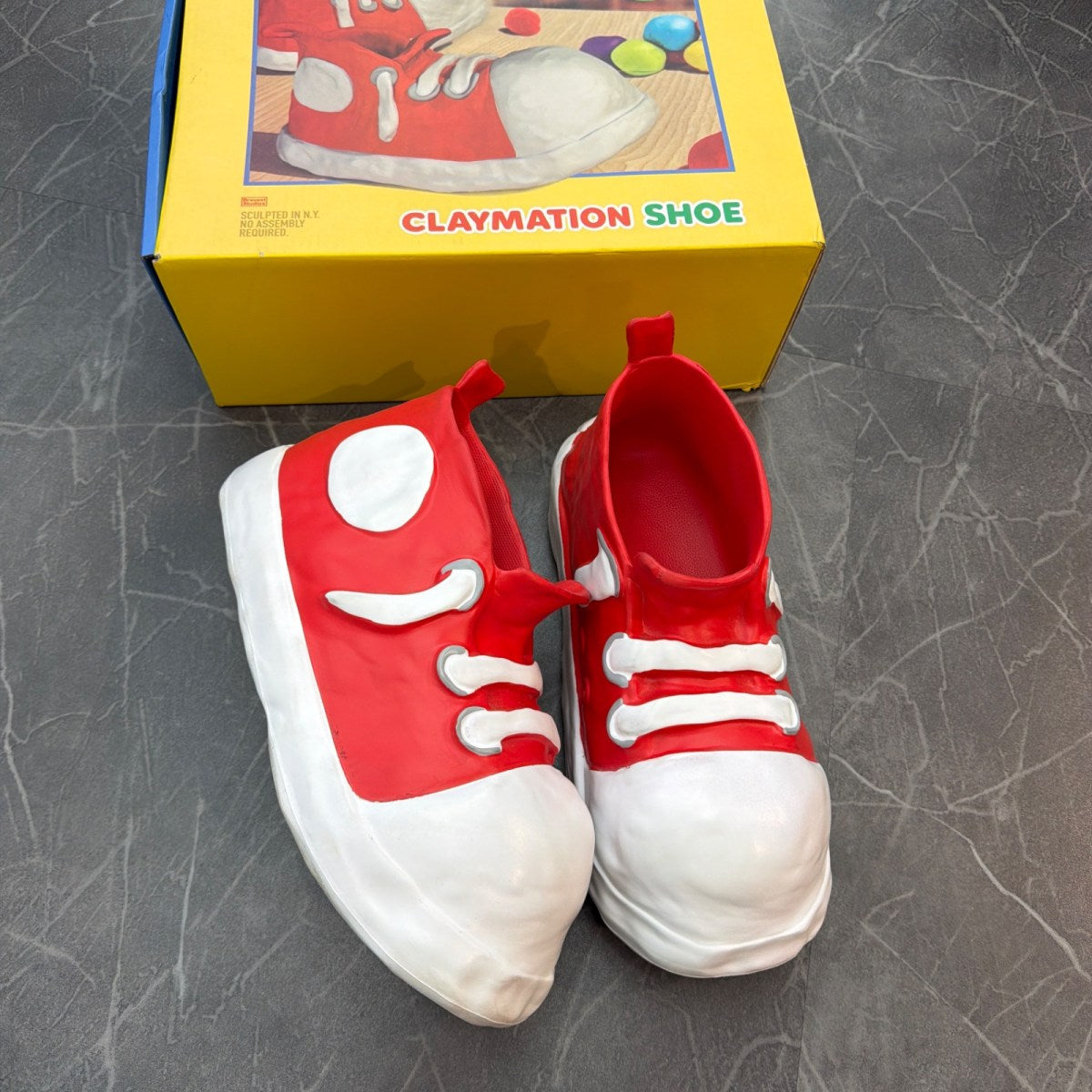 Bravest Studios Clay Shoe 'Red White' - Image 1
