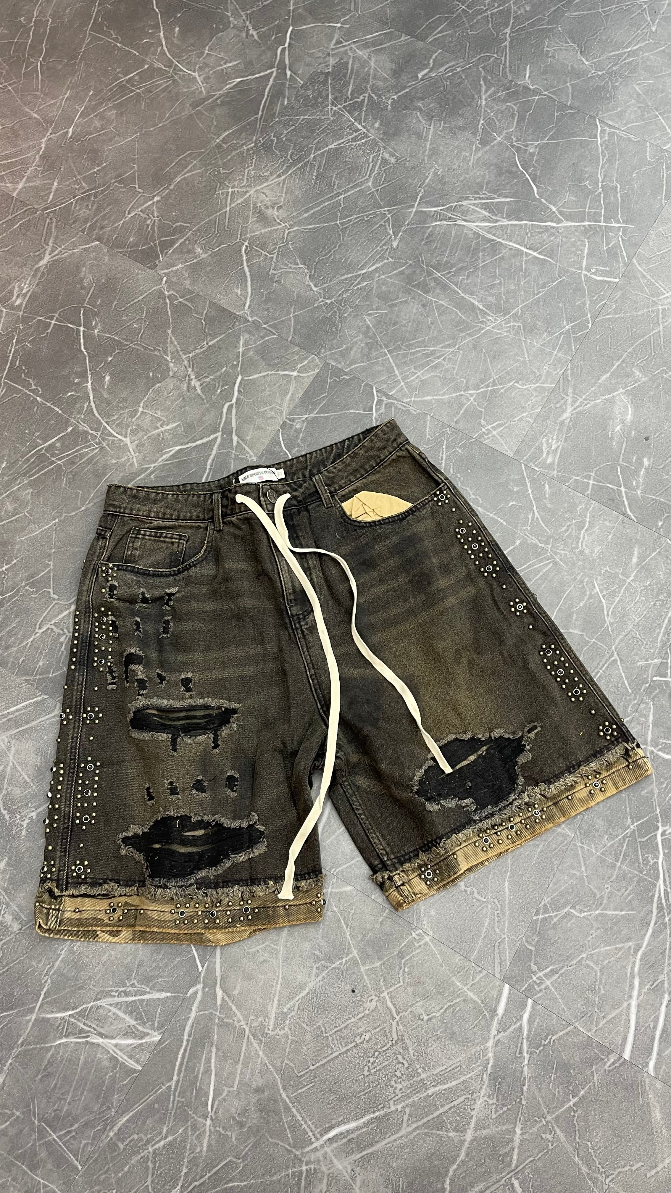 Vale Forever Black Double Jorts