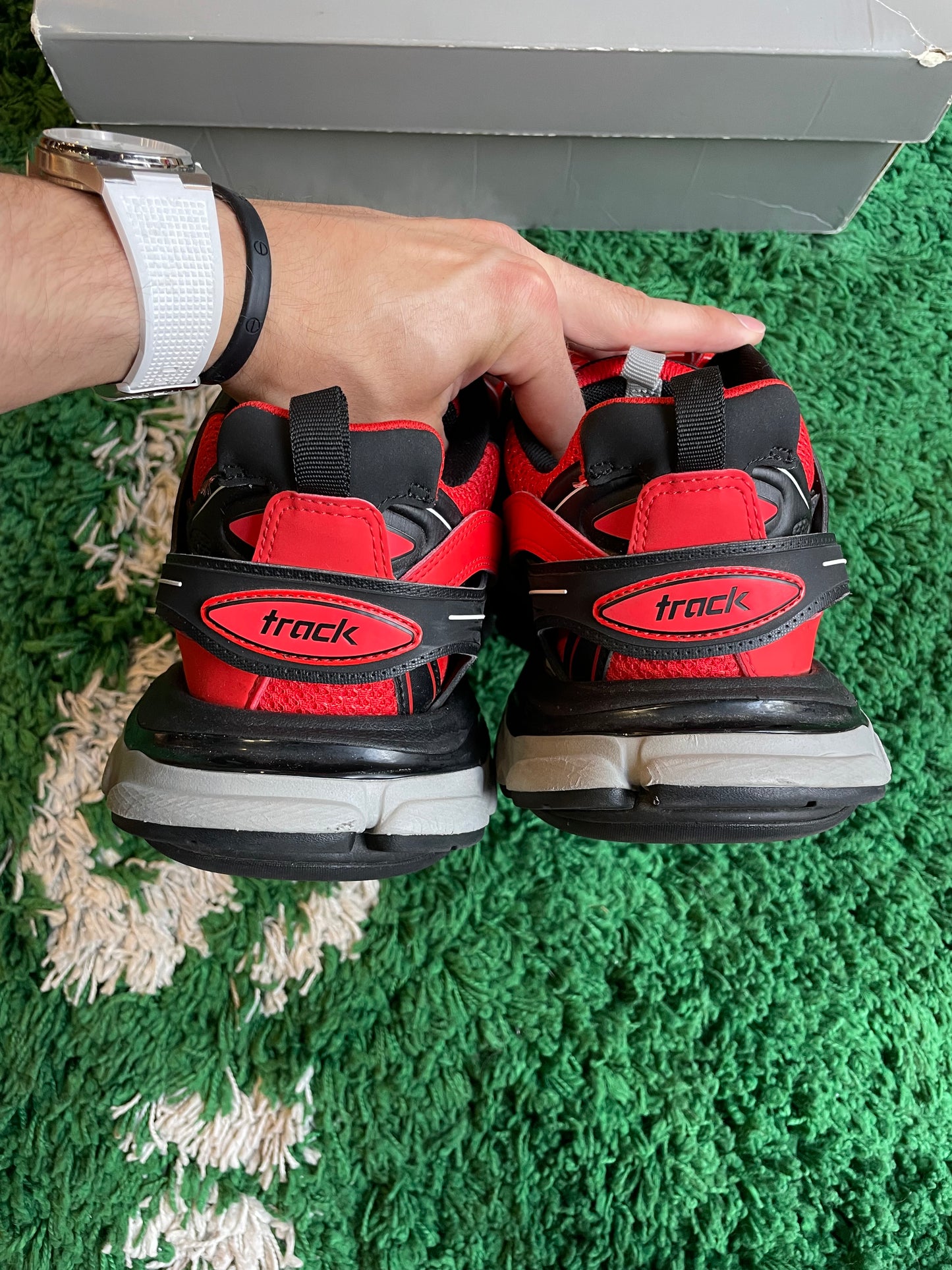 Balenciaga Track “Red & Black”