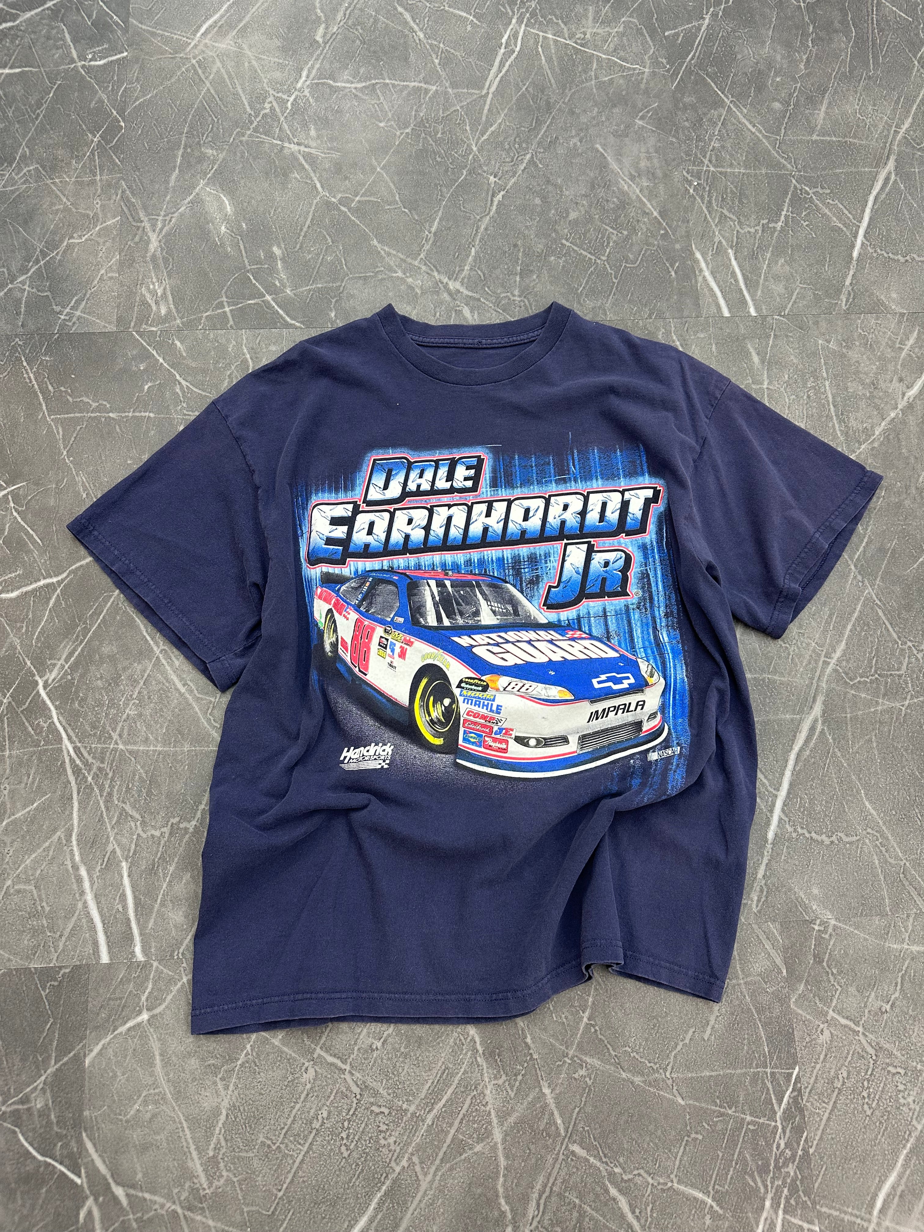 Vintage Dale Earnhardt JR NASCAR Graphic Tee (L)
