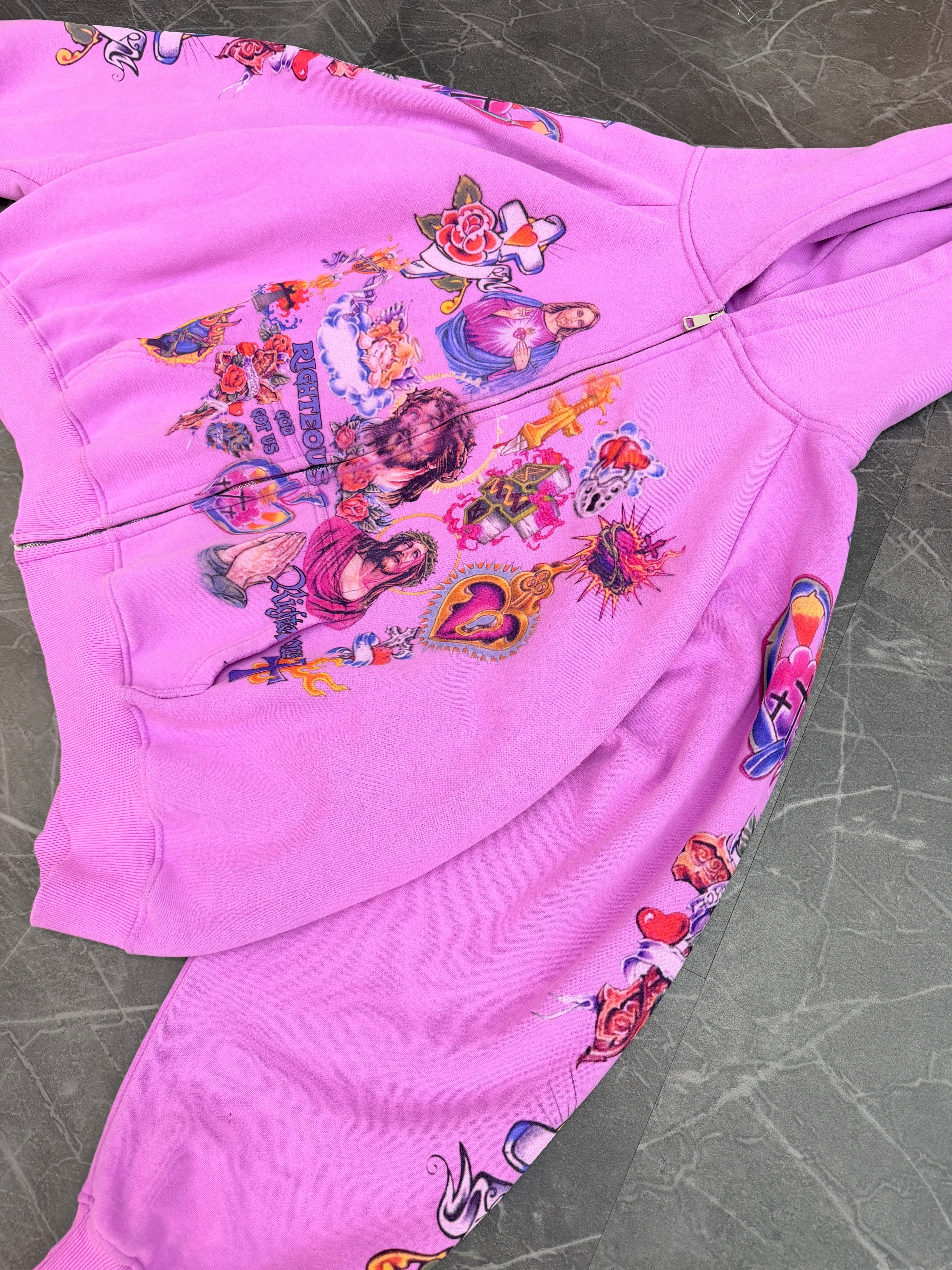 Righteous Zip Up “Purple”