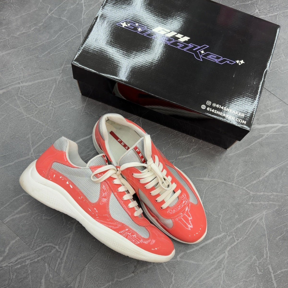 Prada America's Cup Coral Silver - Image 6