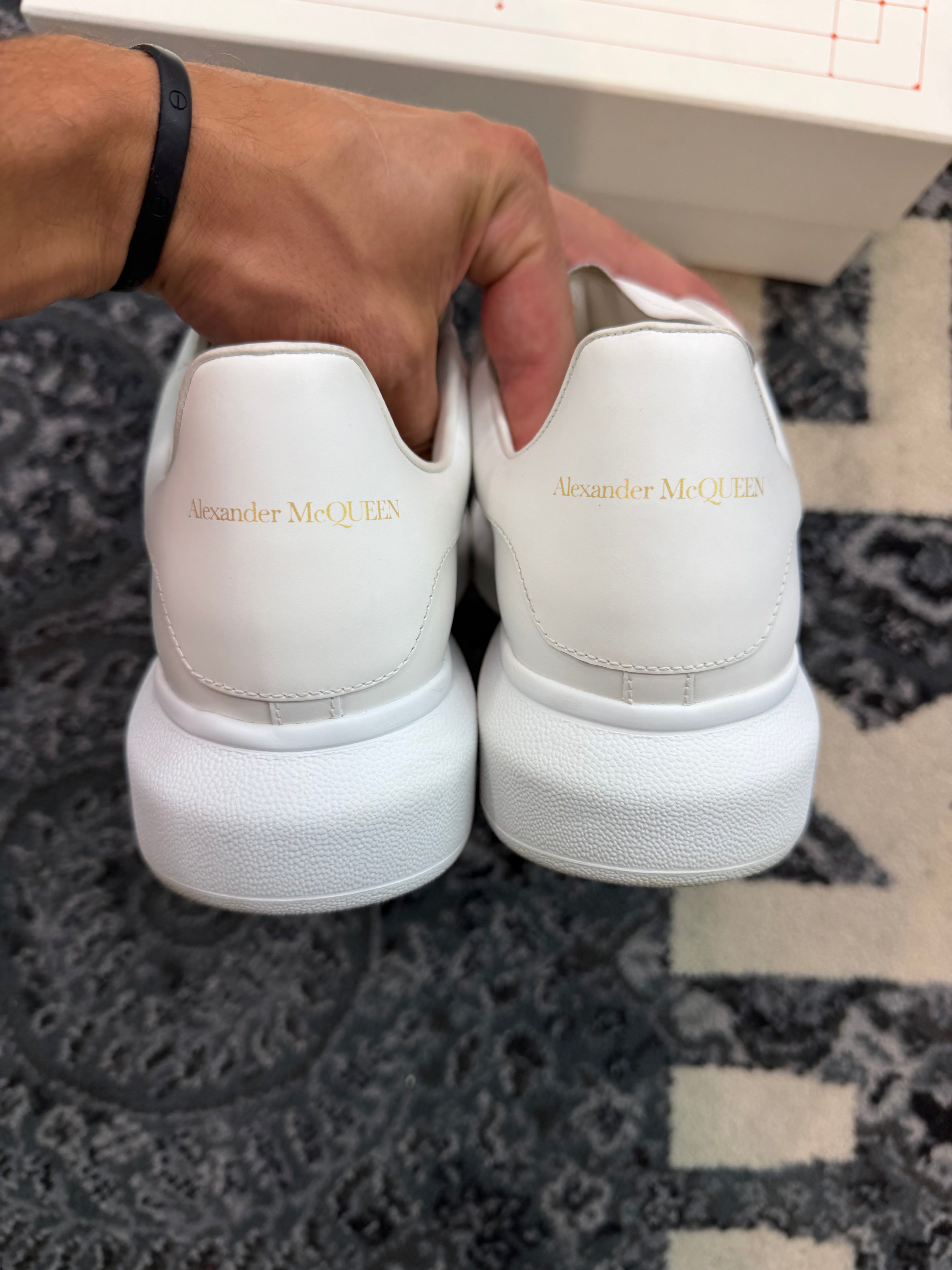 Alexander Mcqueen Sneaker Low “All White”