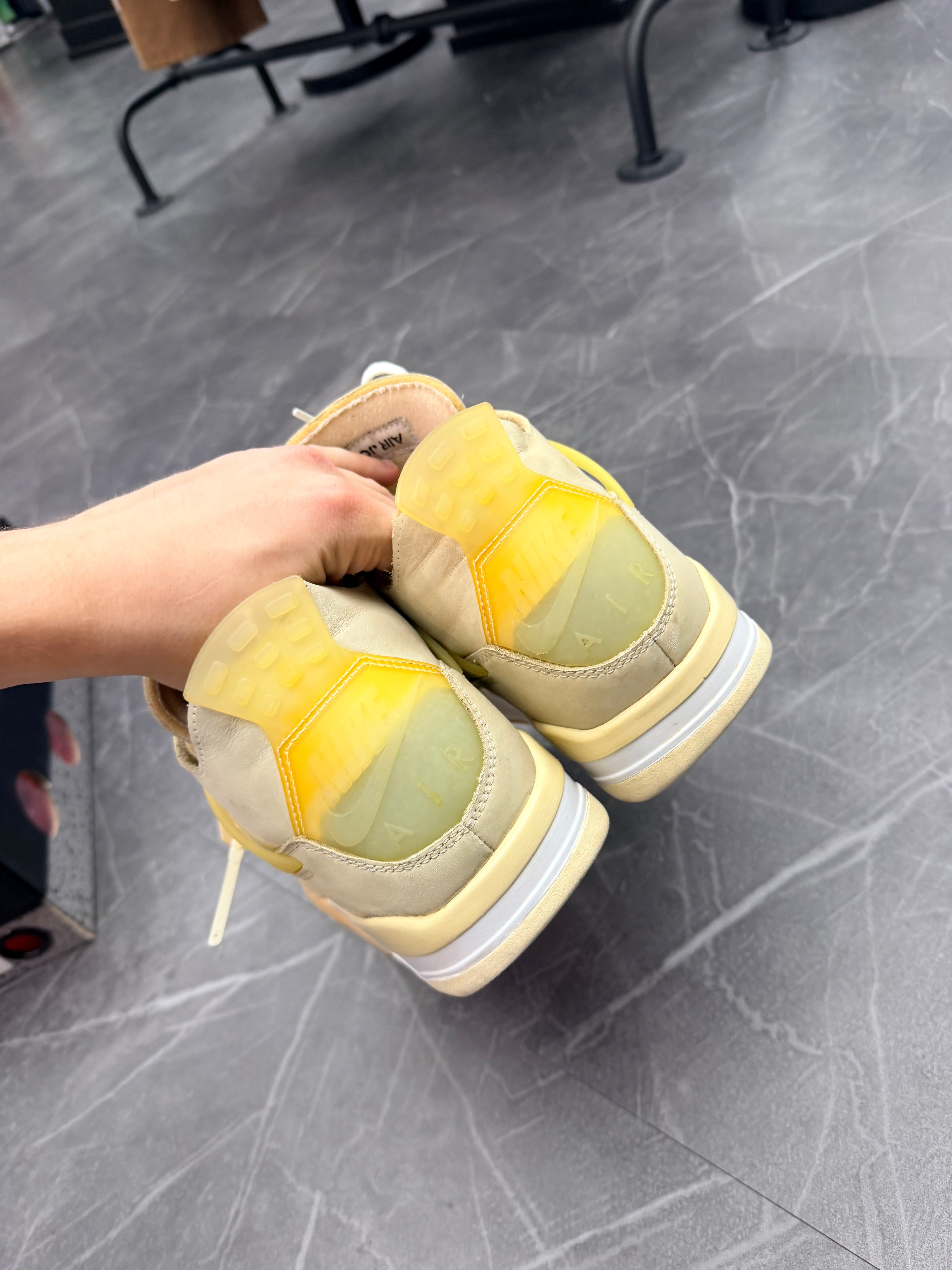 Off-White Jordan 4 “Sail”