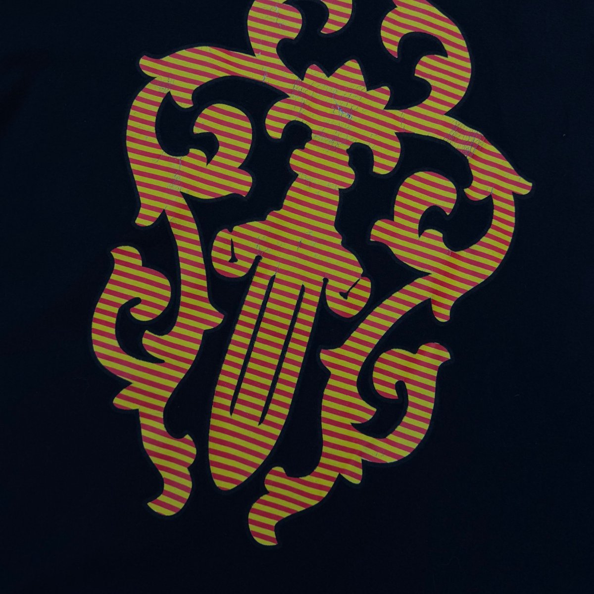 Chrome Hearts Hairy Dagger T-shirt Black - box