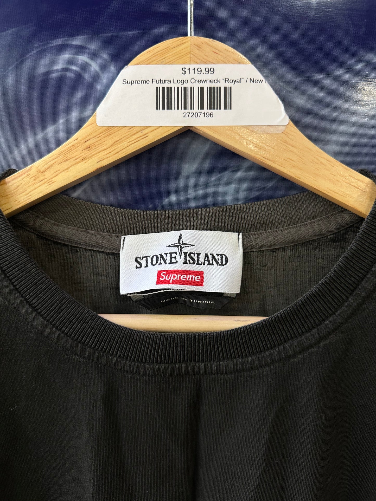 Supreme x Stone Island Long Sleeve Cutout
