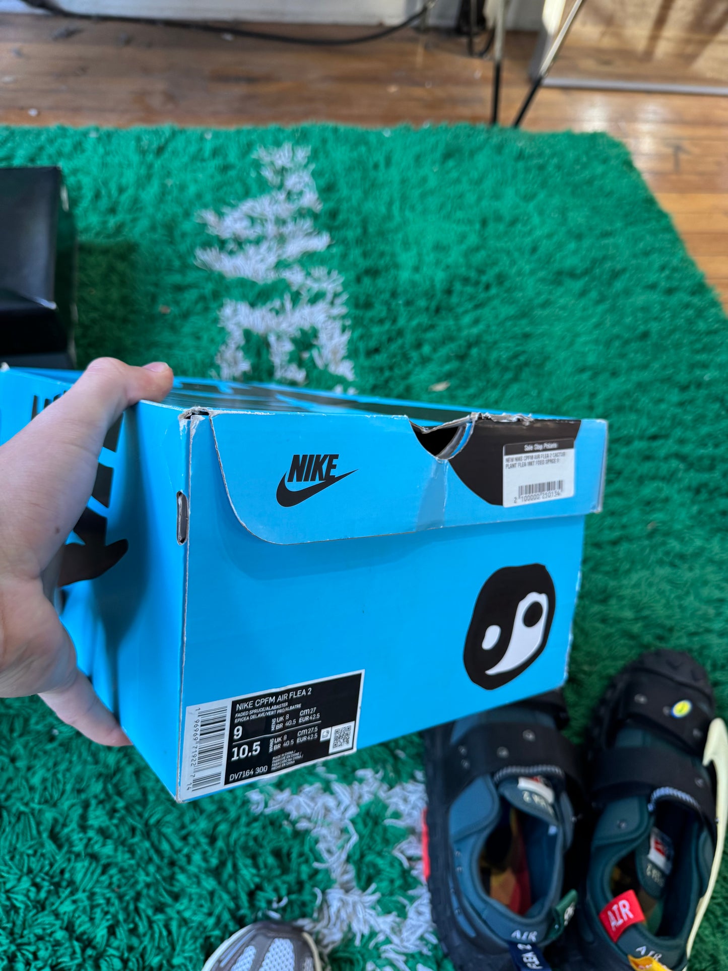 Nike x CPFM Air Flea 2 “Faded Spruce”