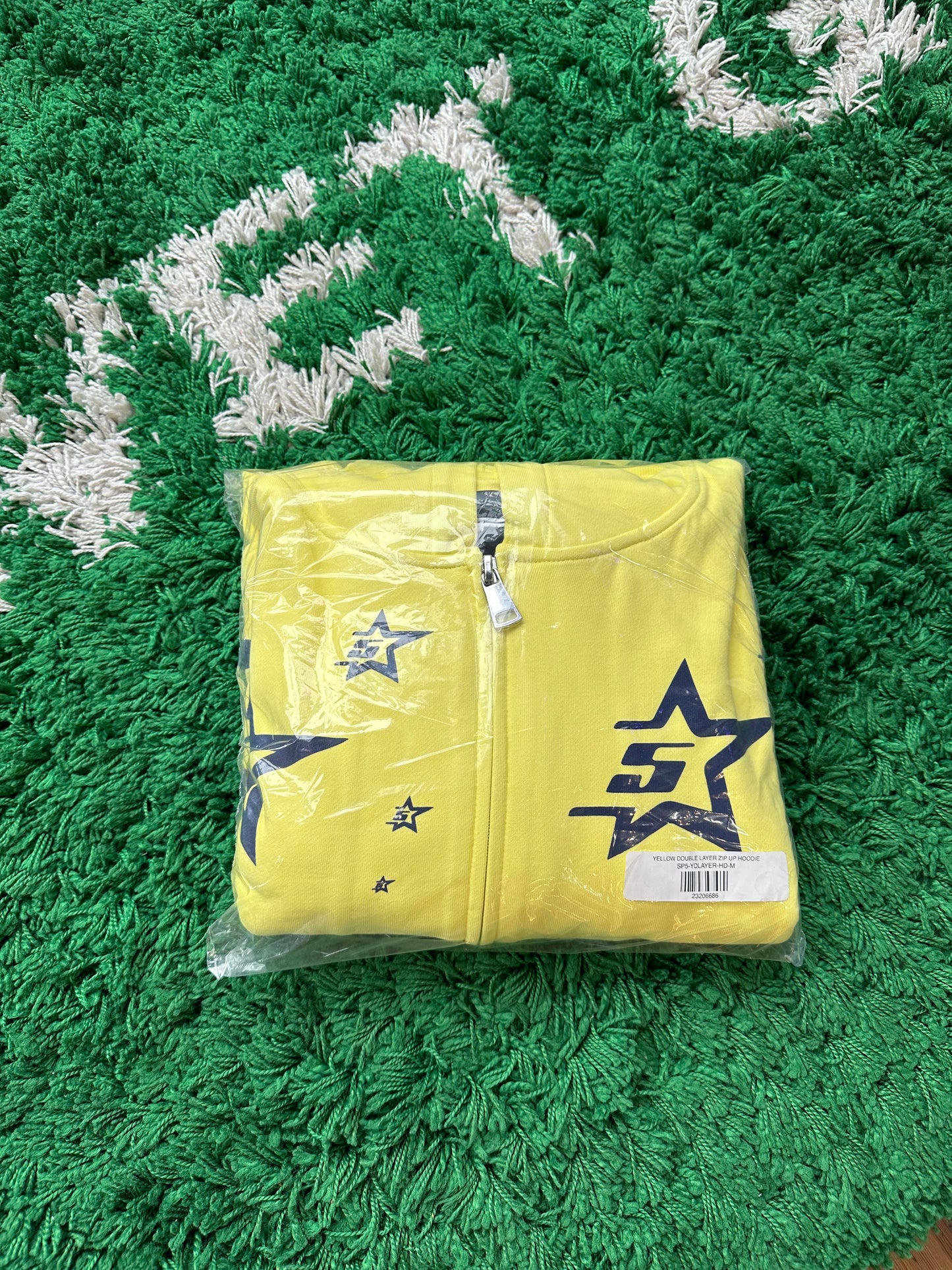 Sp5der Zip Zup “Yellow 5 Star”