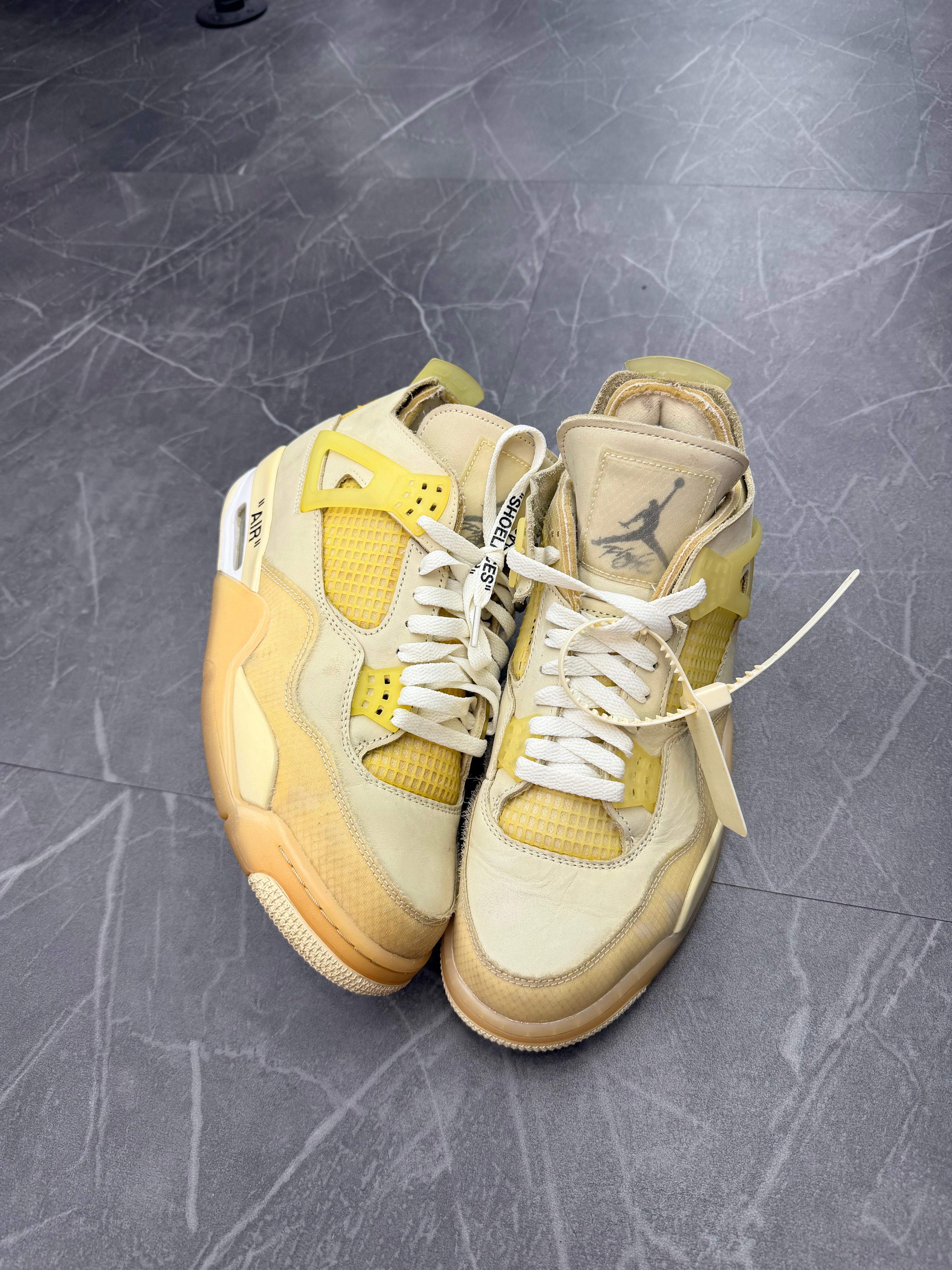 Off-White Jordan 4 “Sail”