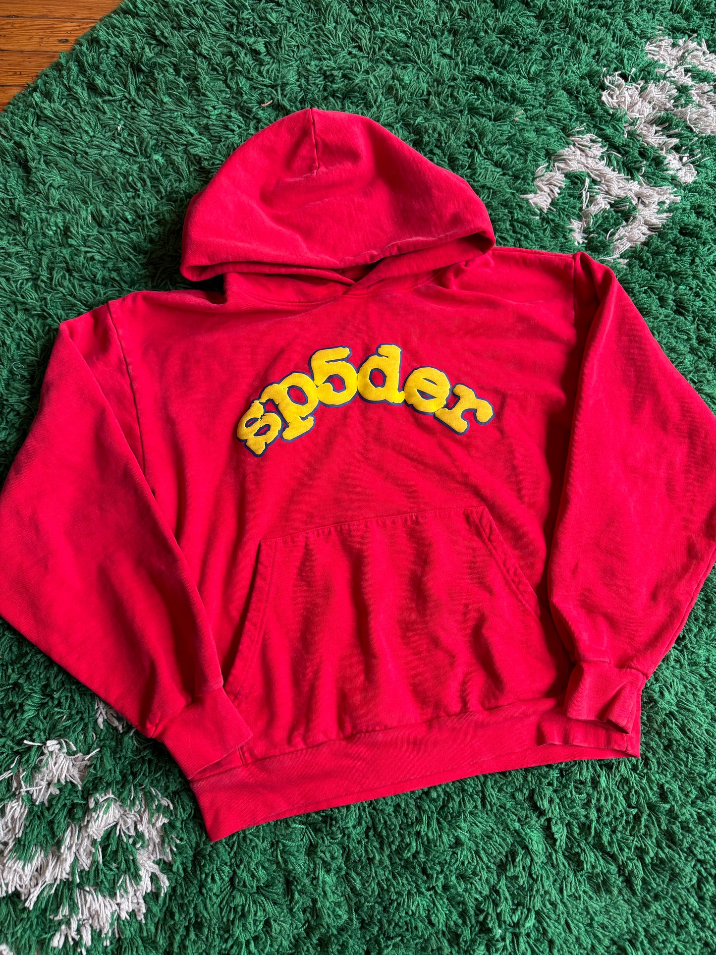 Sp5der OG Logo Hoodie “Red”