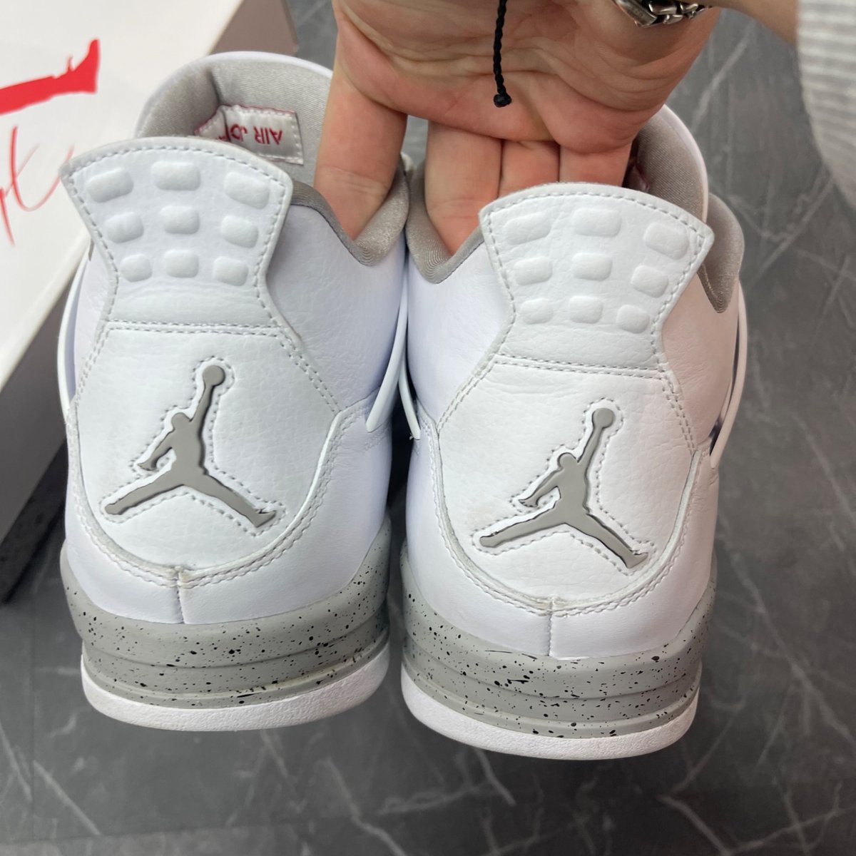 Jordan 4 Retro White Oreo (2021) (Size 12) (Lightly Worn)