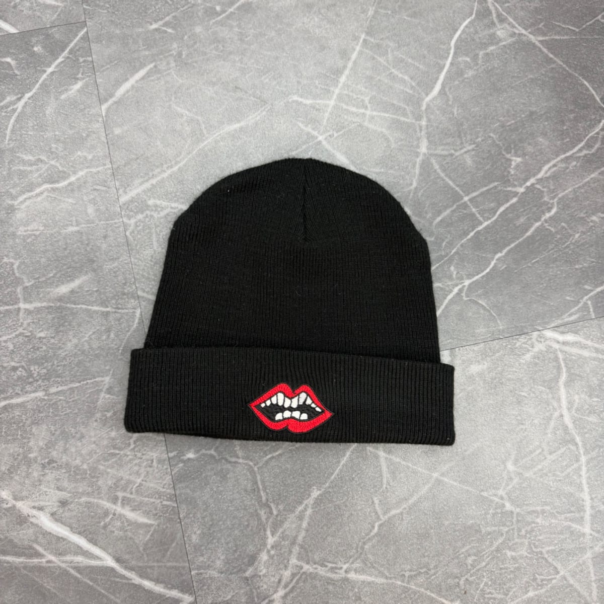 Chrome Hearts Matty Boy Chomper Beanie Black - Image 1