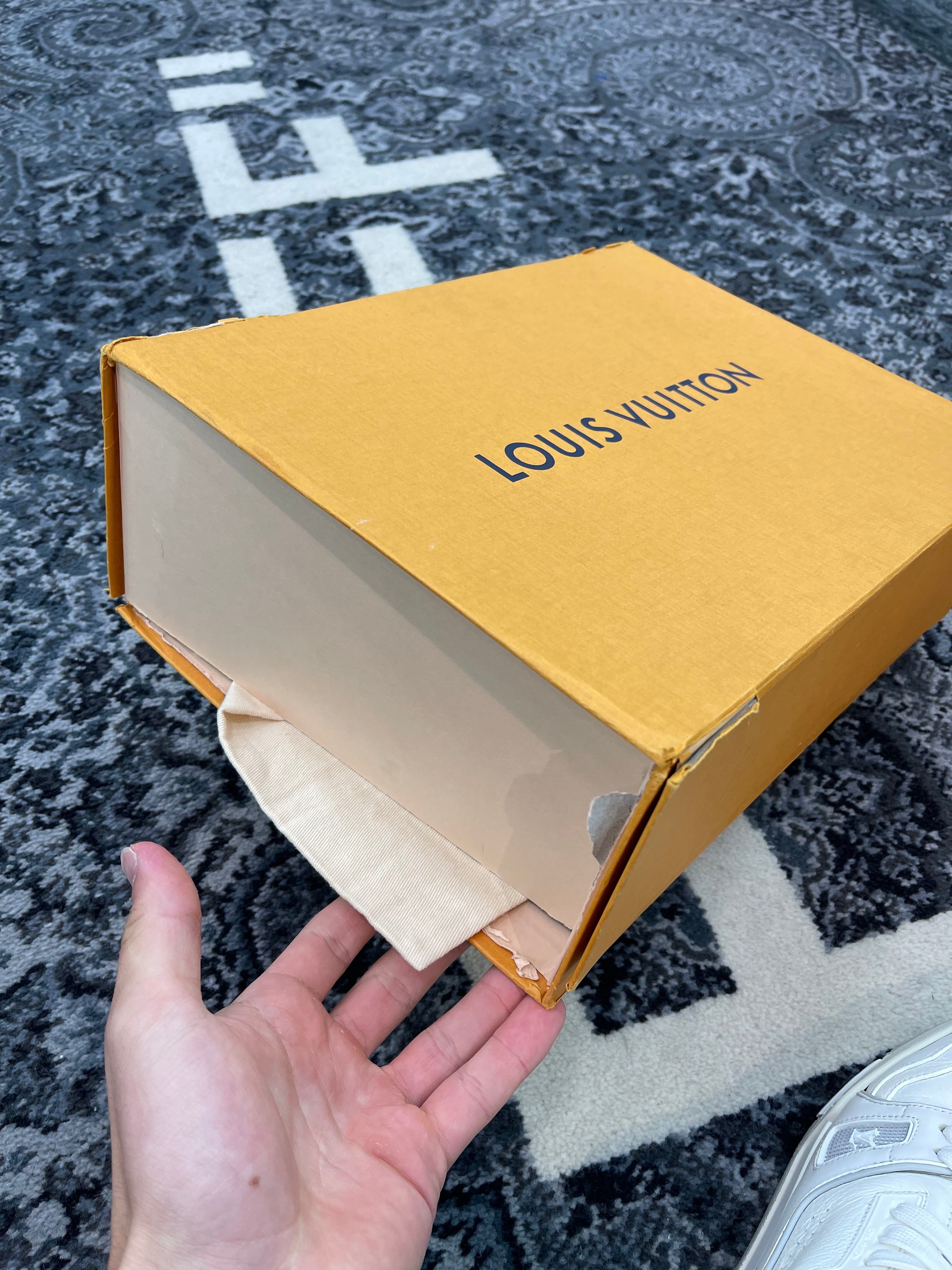 Louis Vuitton Trainer Signature “White Cream”