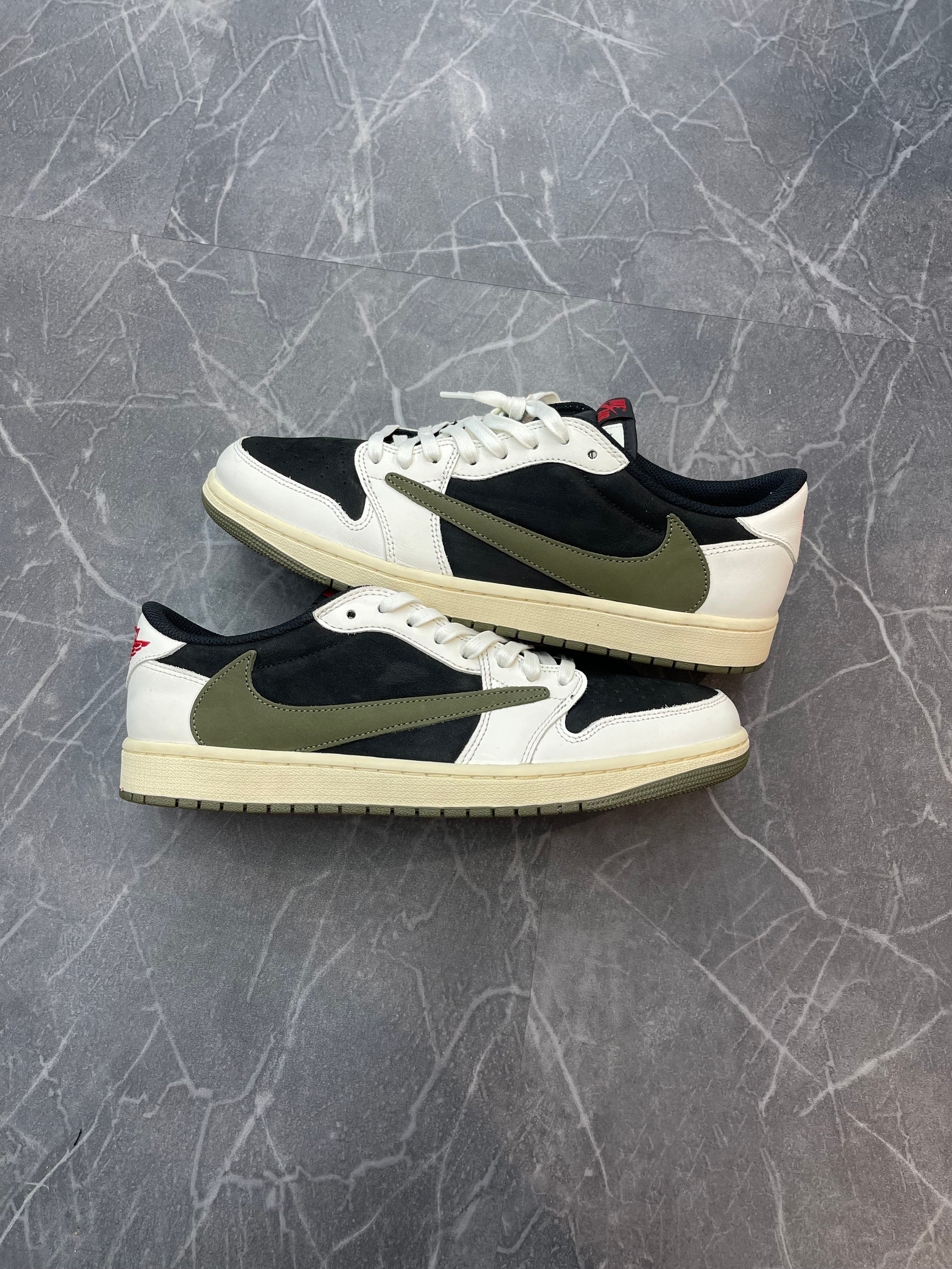 Travis Scott Jordan 1 Low “Olive”