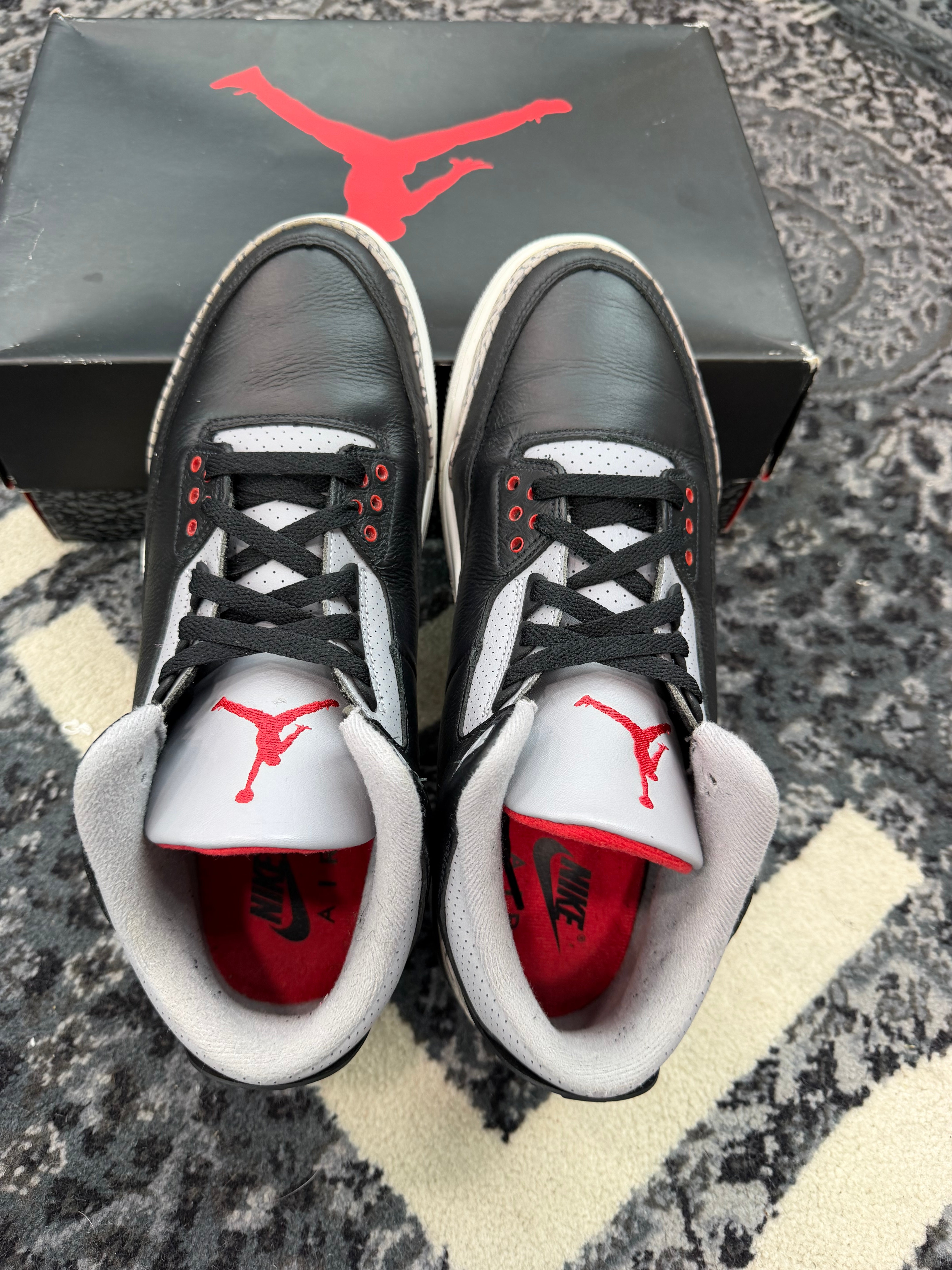 Jordan 3 “Black Cement” (2024)