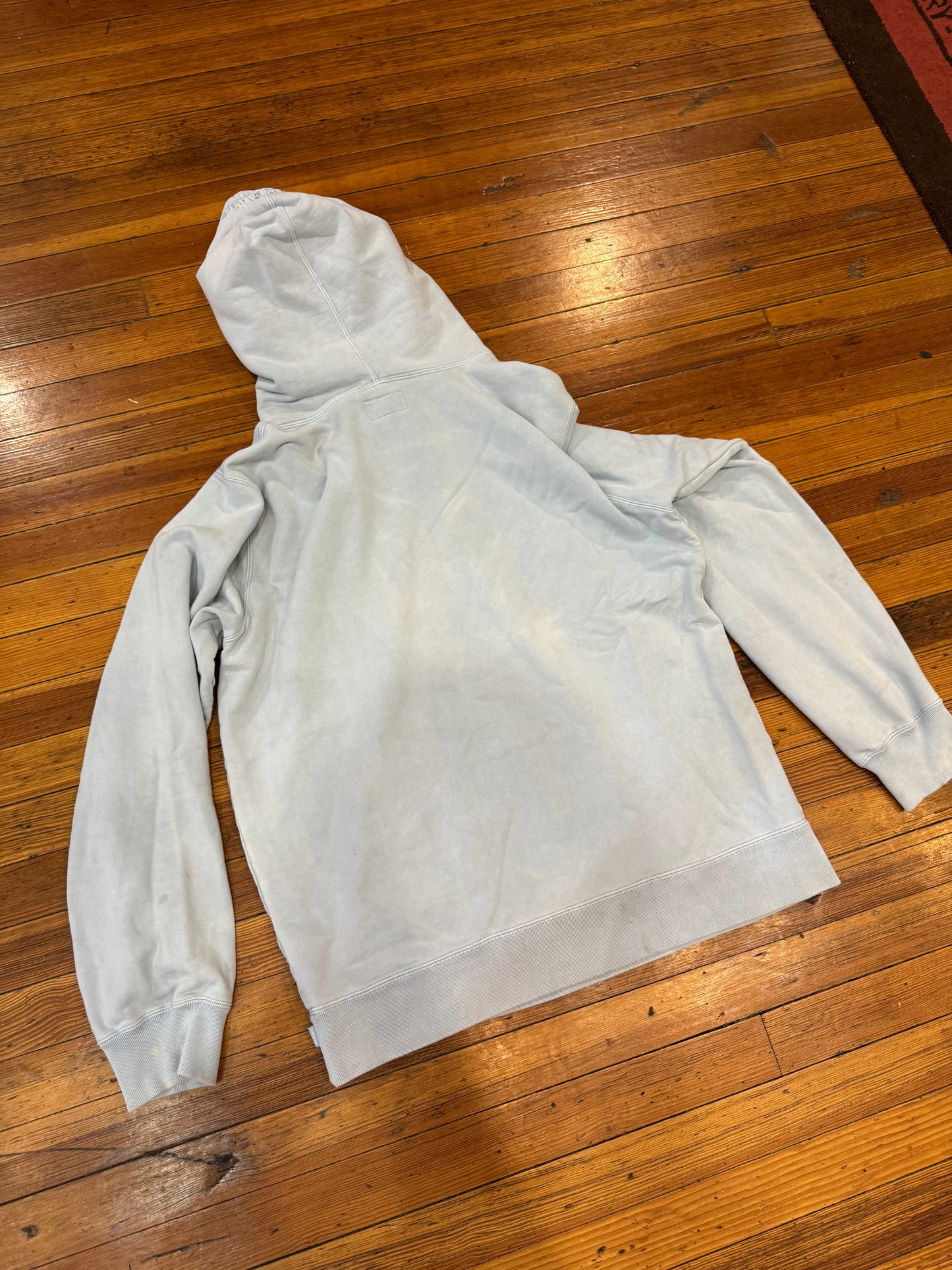 Supreme Hood Logo Hoodie “Blue”