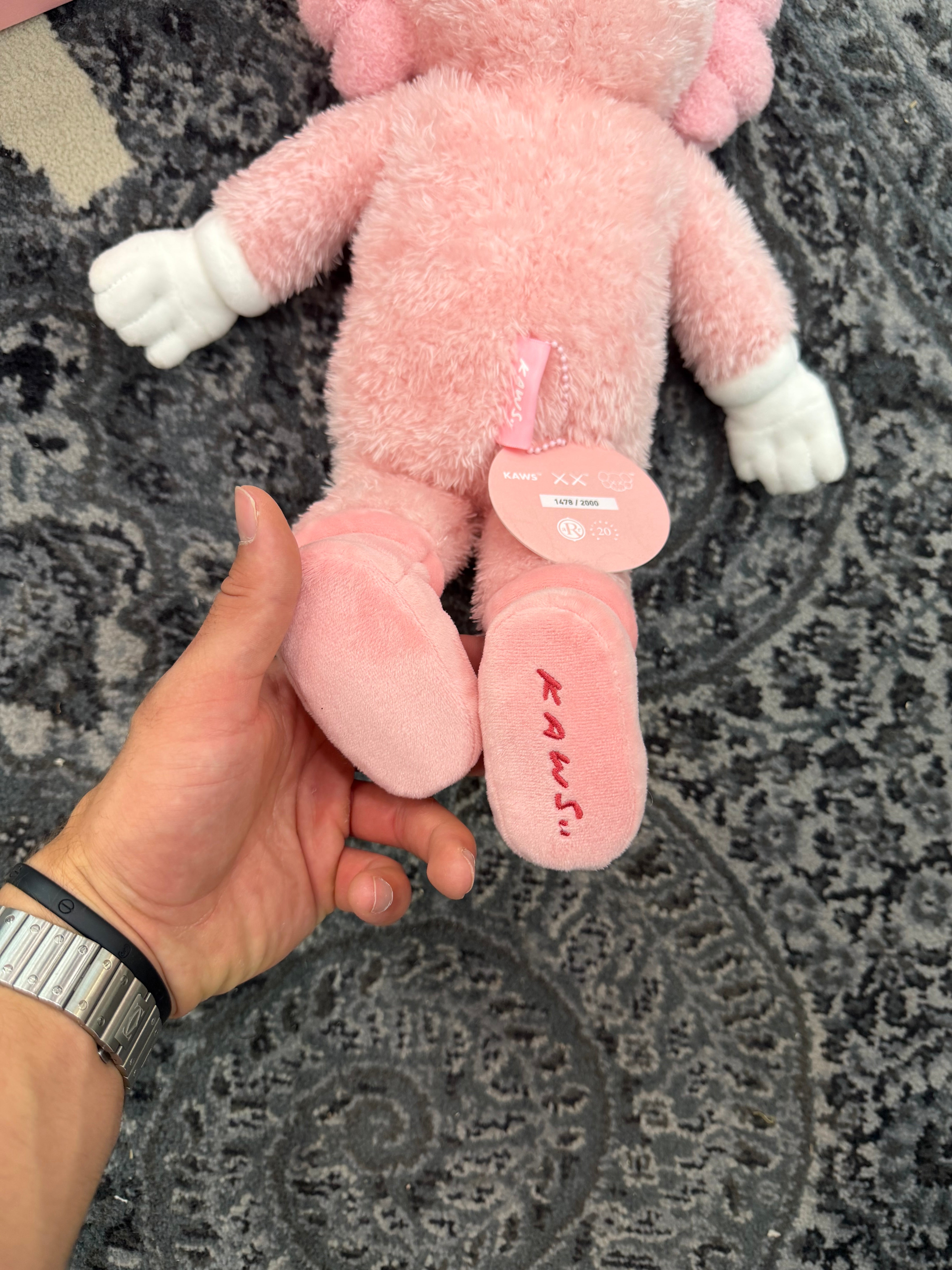 Kaws Pink Plush “Accomplice”