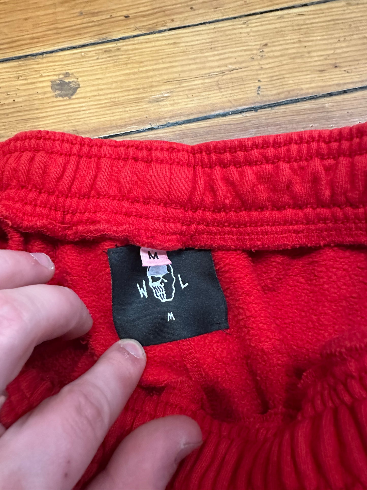 Warren Lotas Shorts “Red Train”