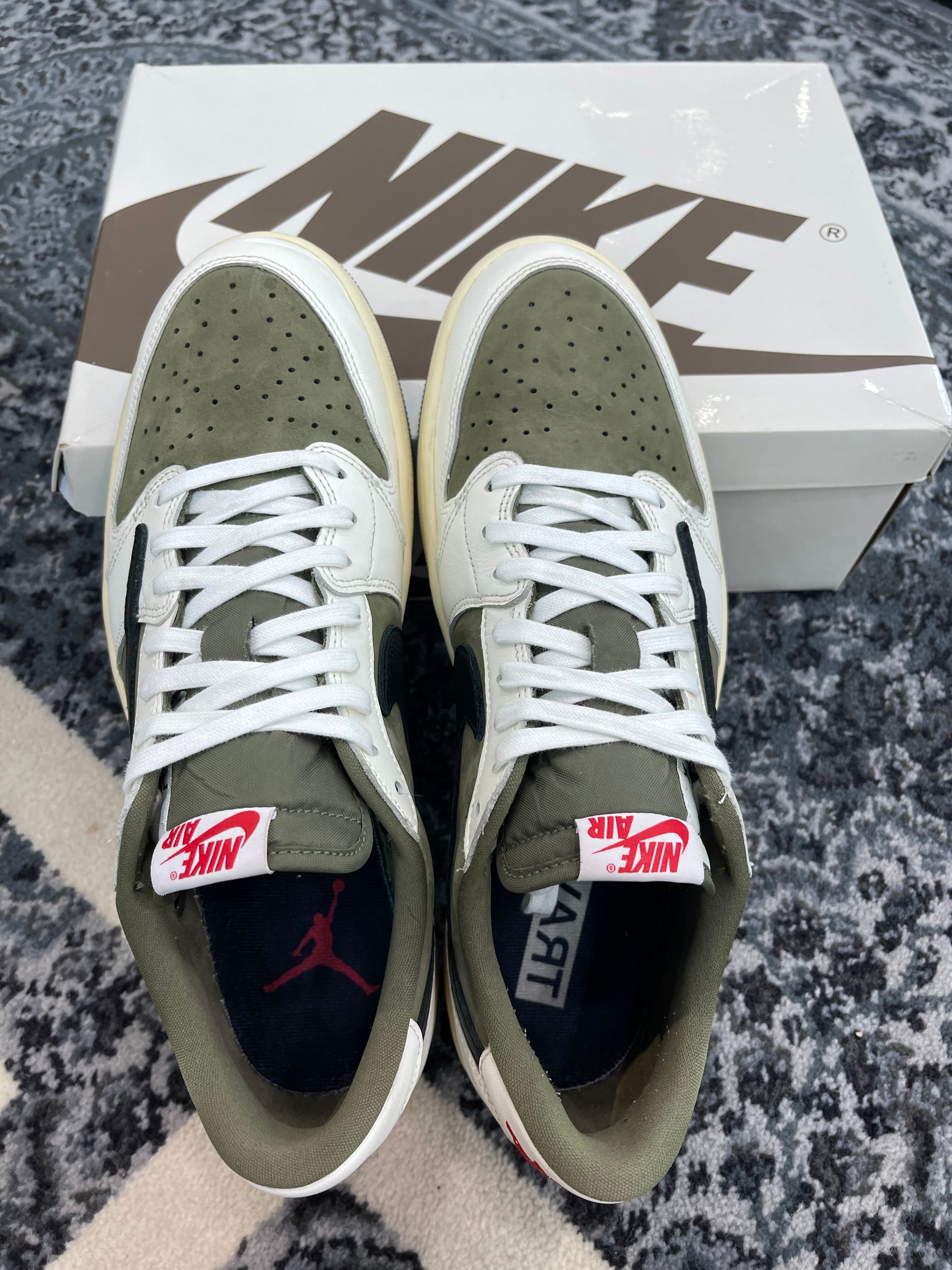 Jordan 1 Low x Travis Scott “Medium Olive”