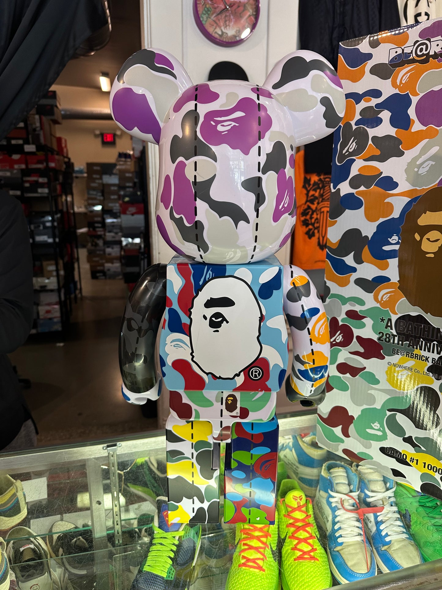 Bearbrick 1000% x BAPE 28th Anniversary #1
