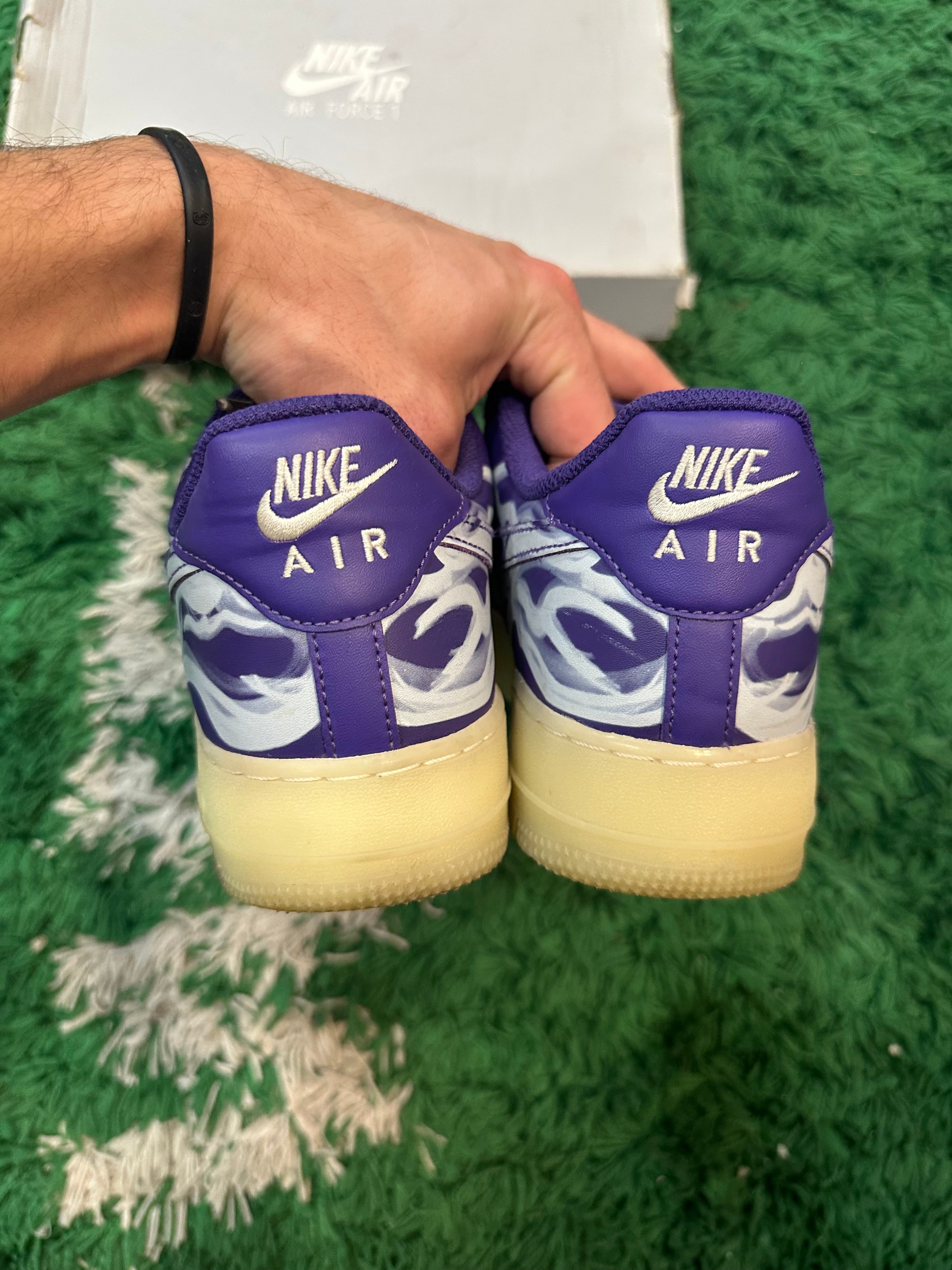 Nike Air Force 1 Low “Purple Skeleton”